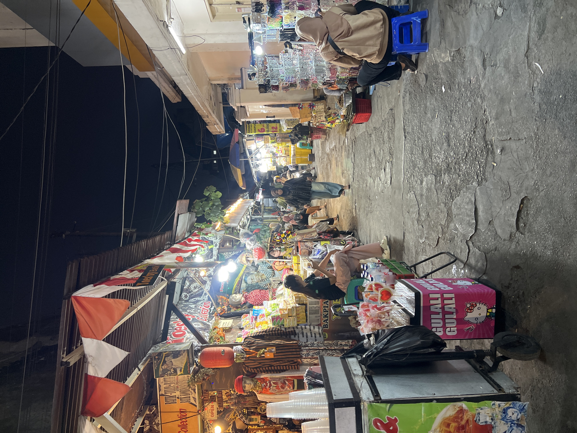 Malioboro Street buzzing on a lively Yogyakarta night
