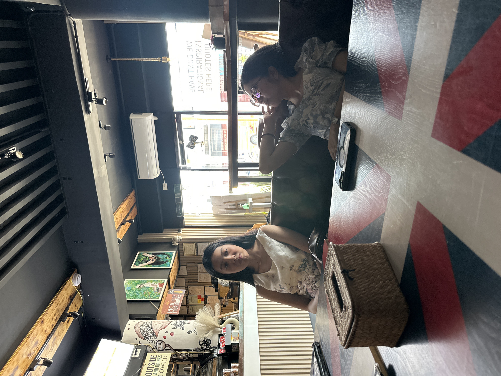 Café visit and street browsing in downtown Davao City