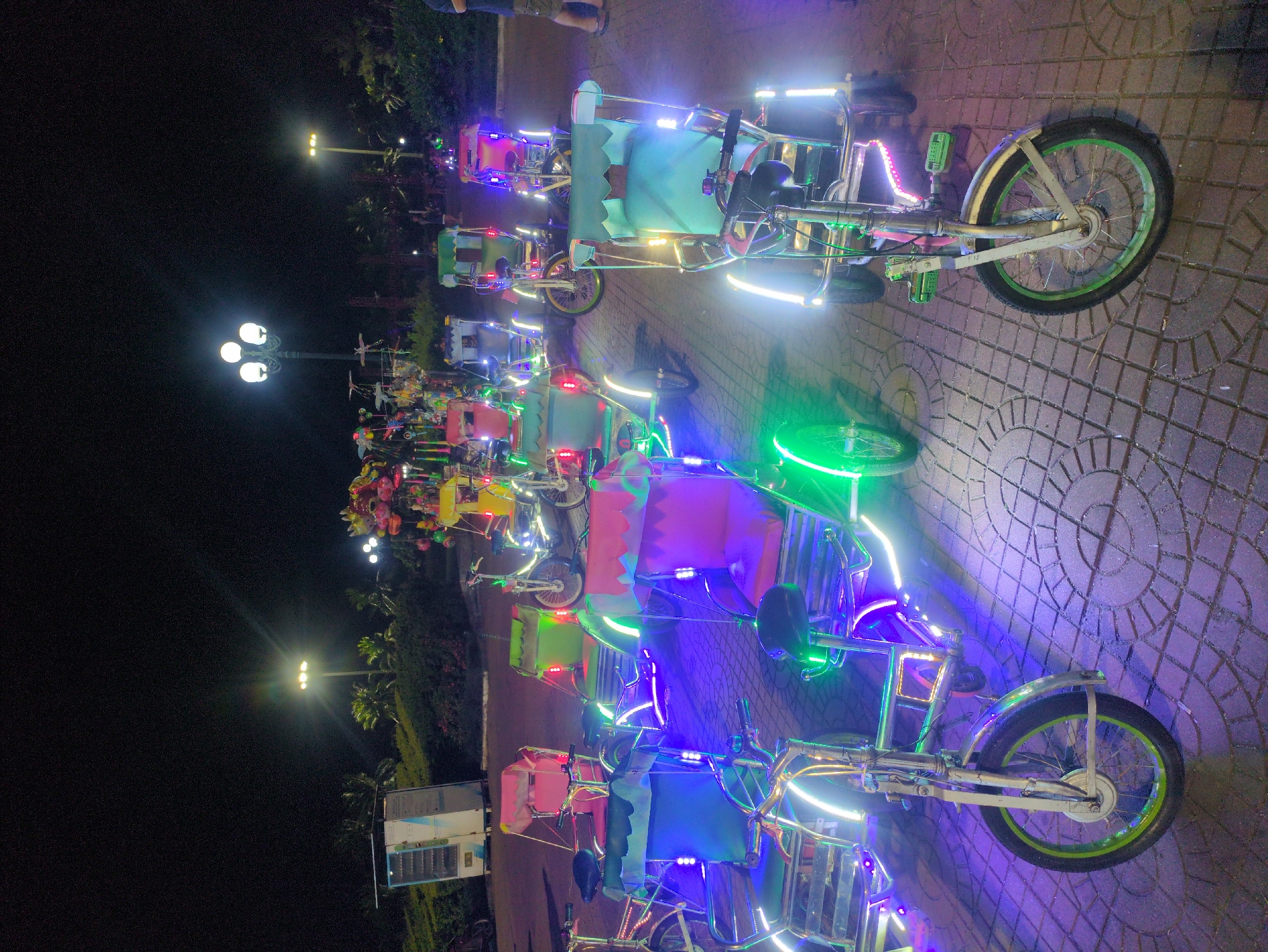 Nighttime street life documented in Quy Nhon, Vietnam