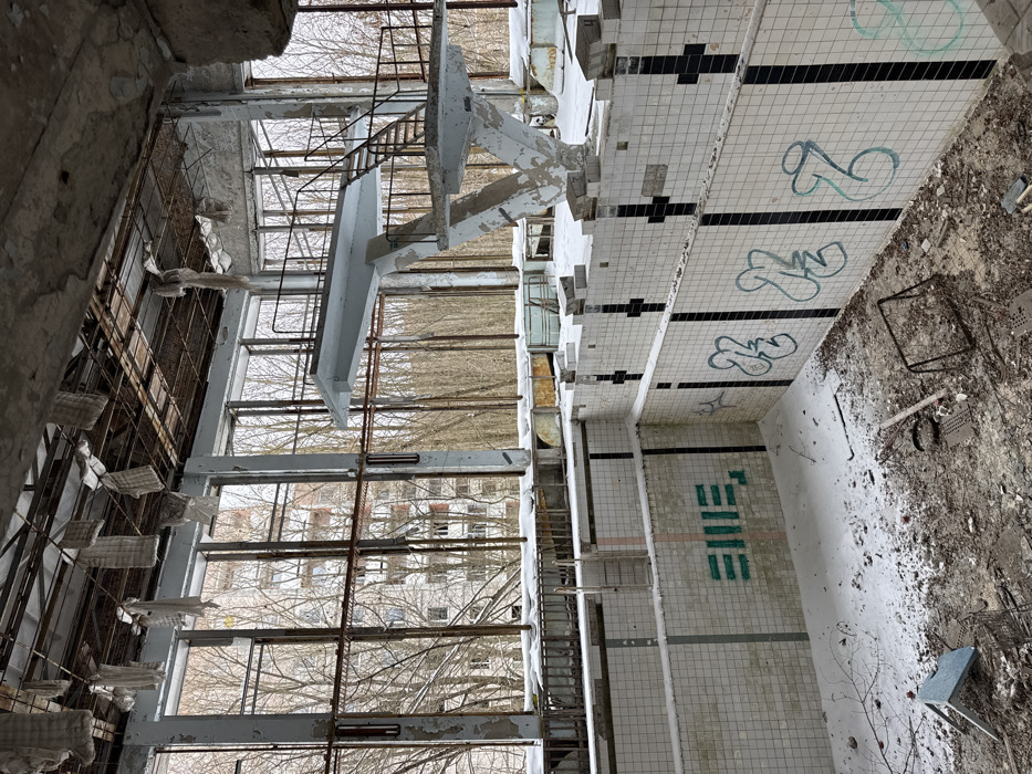 Abandoned Prypiat facilities documented showing continued decay