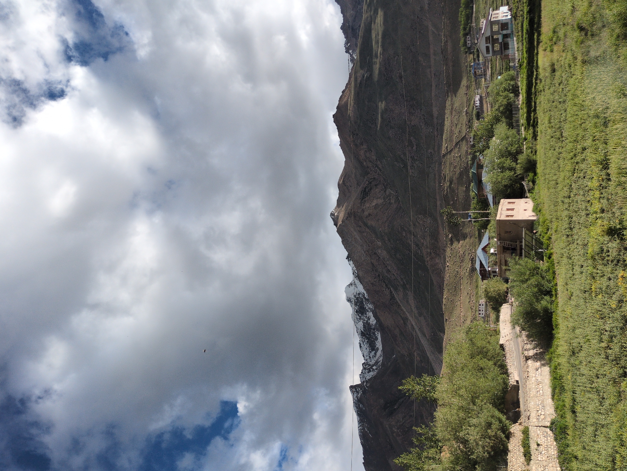 Village life and mountain scenery around Padum, Zanskar