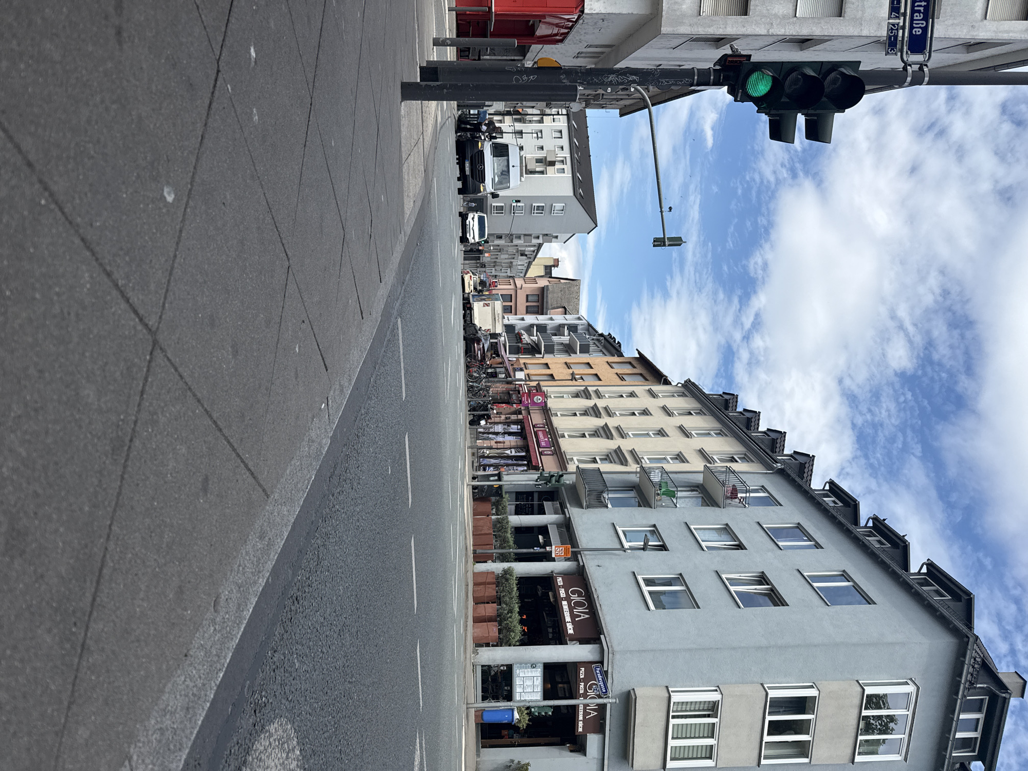 Frankfurt street and architecture from multiple angles