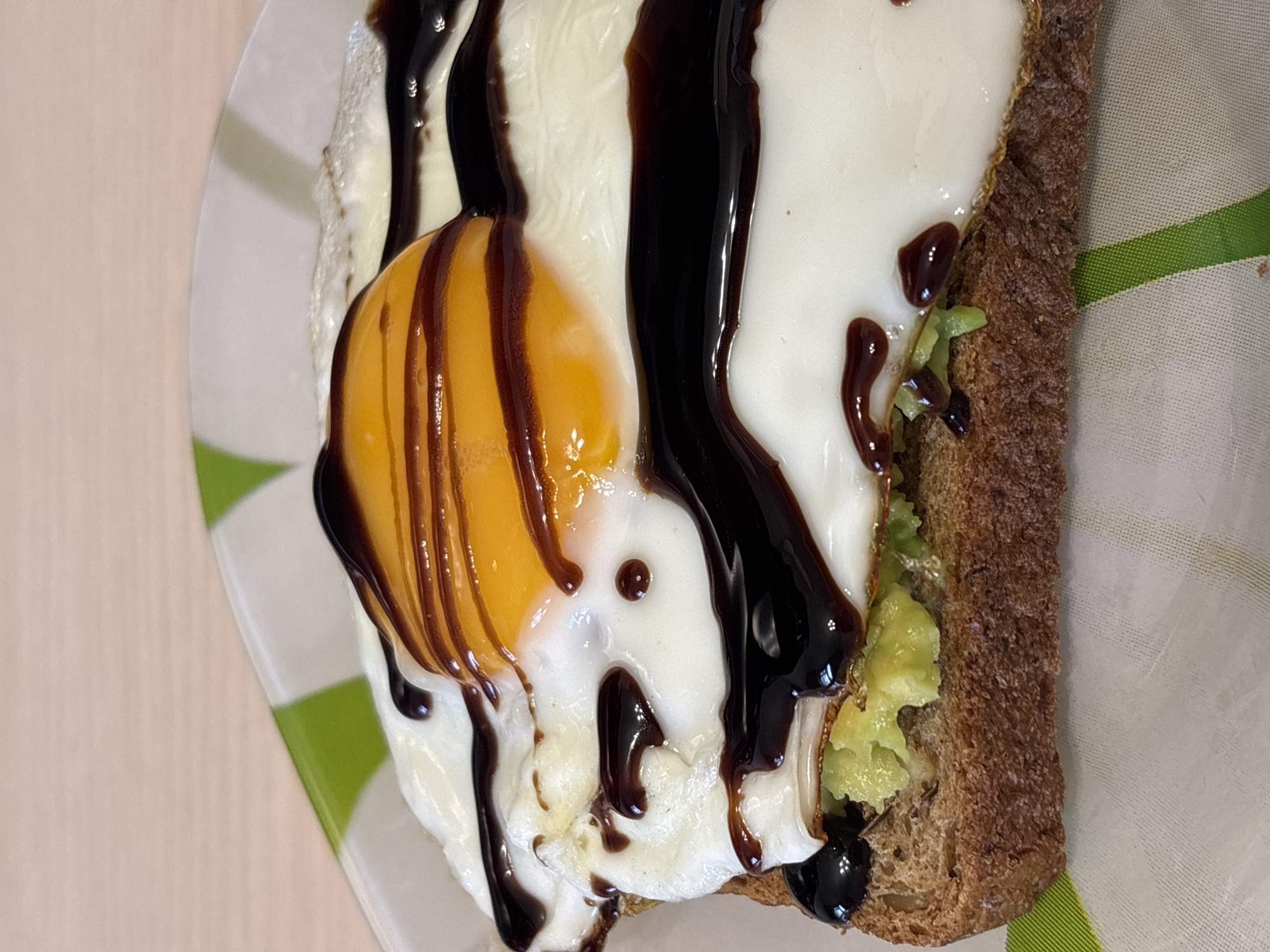 Avocado toast breakfast documented in rural Russian village