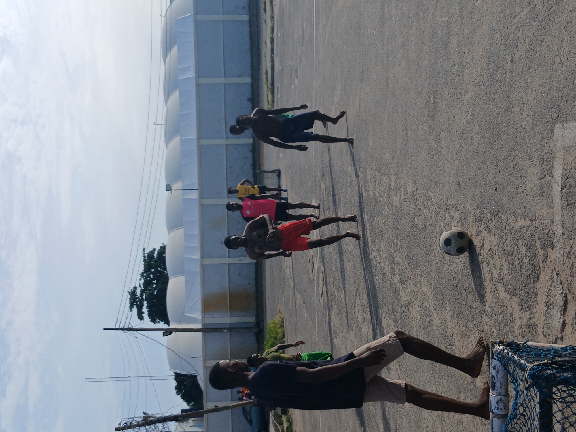 Street Football Games Draw Youth in Lagos Neighborhoods