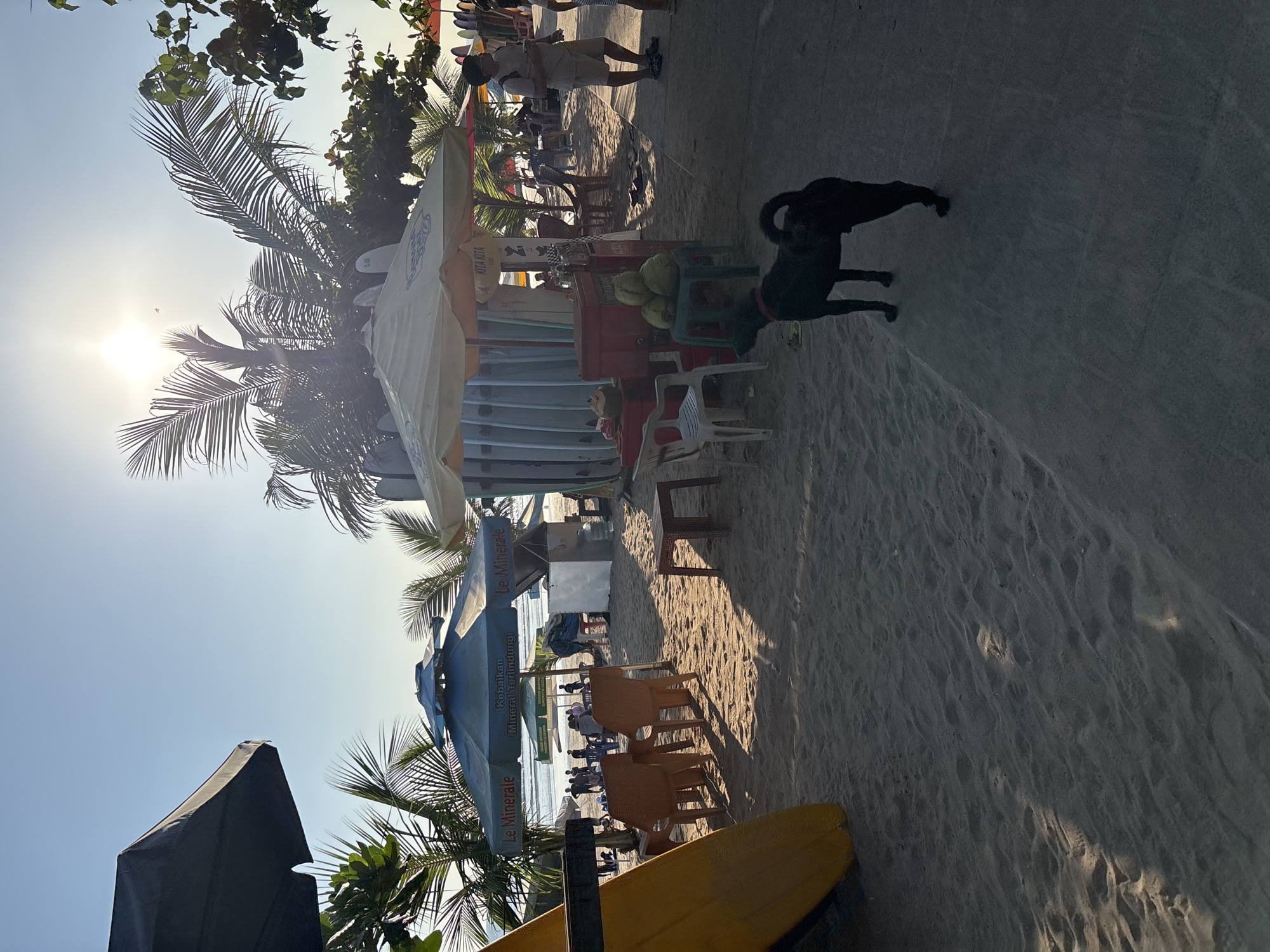 Disney Stitch pop-up meets Kuta Beach on a summer morning