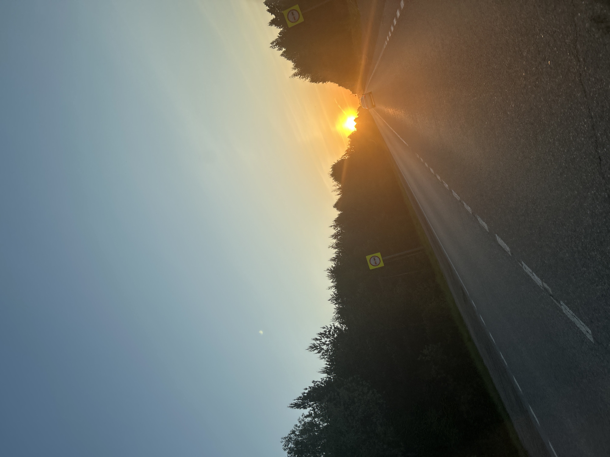Evening drive through Chaikovsky countryside captured by travelers