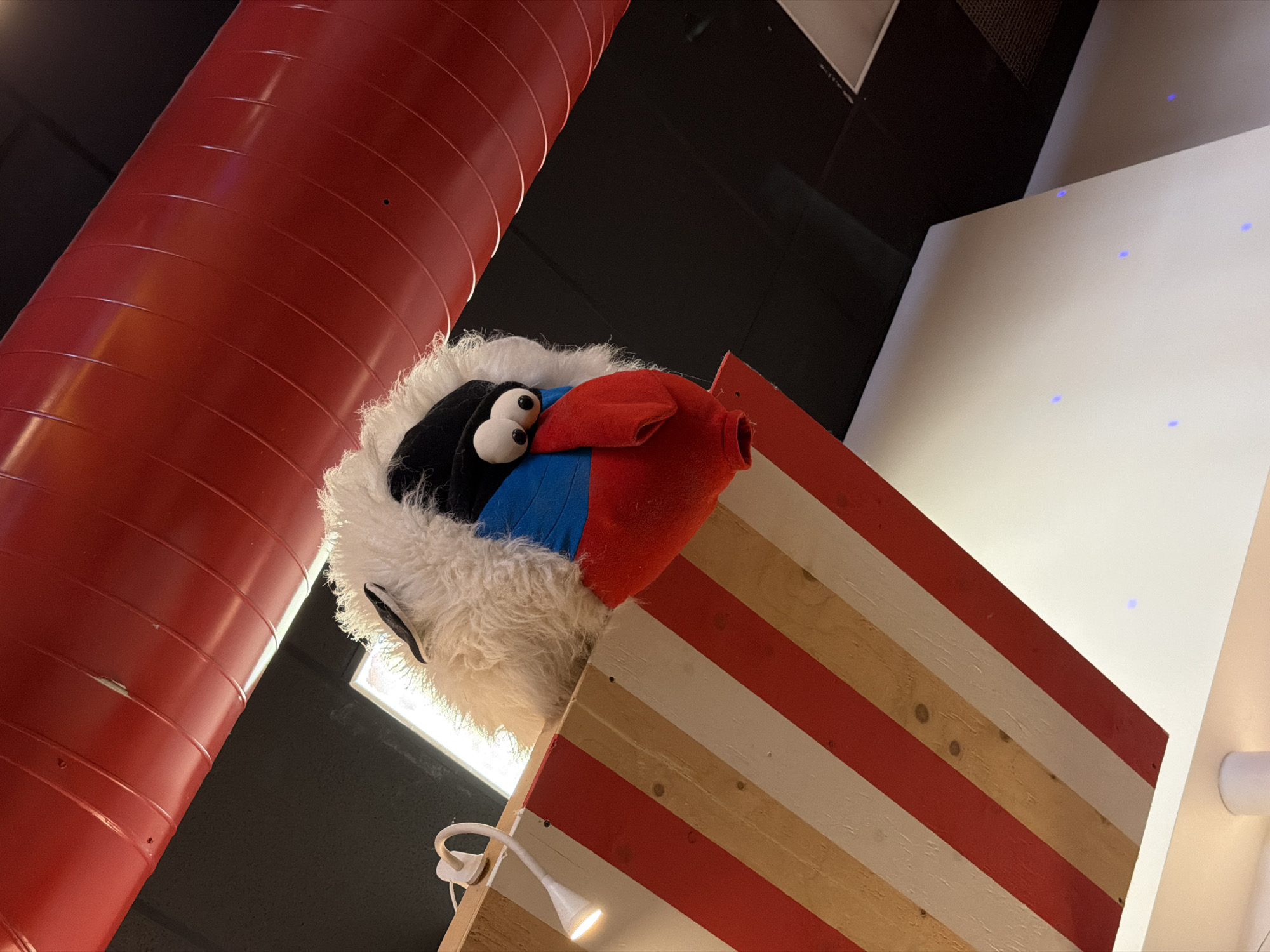 Claw machine with plush toys spotted in Montreal