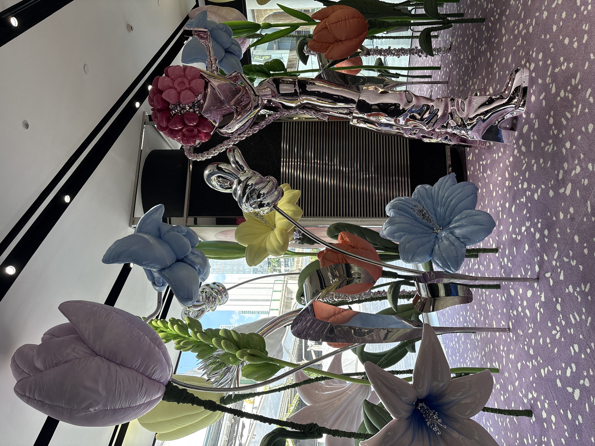 Contemporary art installations documented at Bangkok's Siam Paragon mall