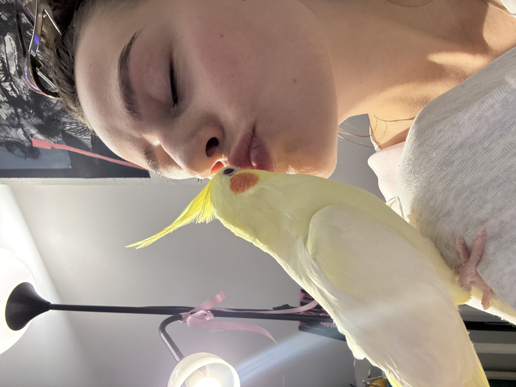 Woman takes bathroom selfies in Krasnoyarsk, pink craft spotted
