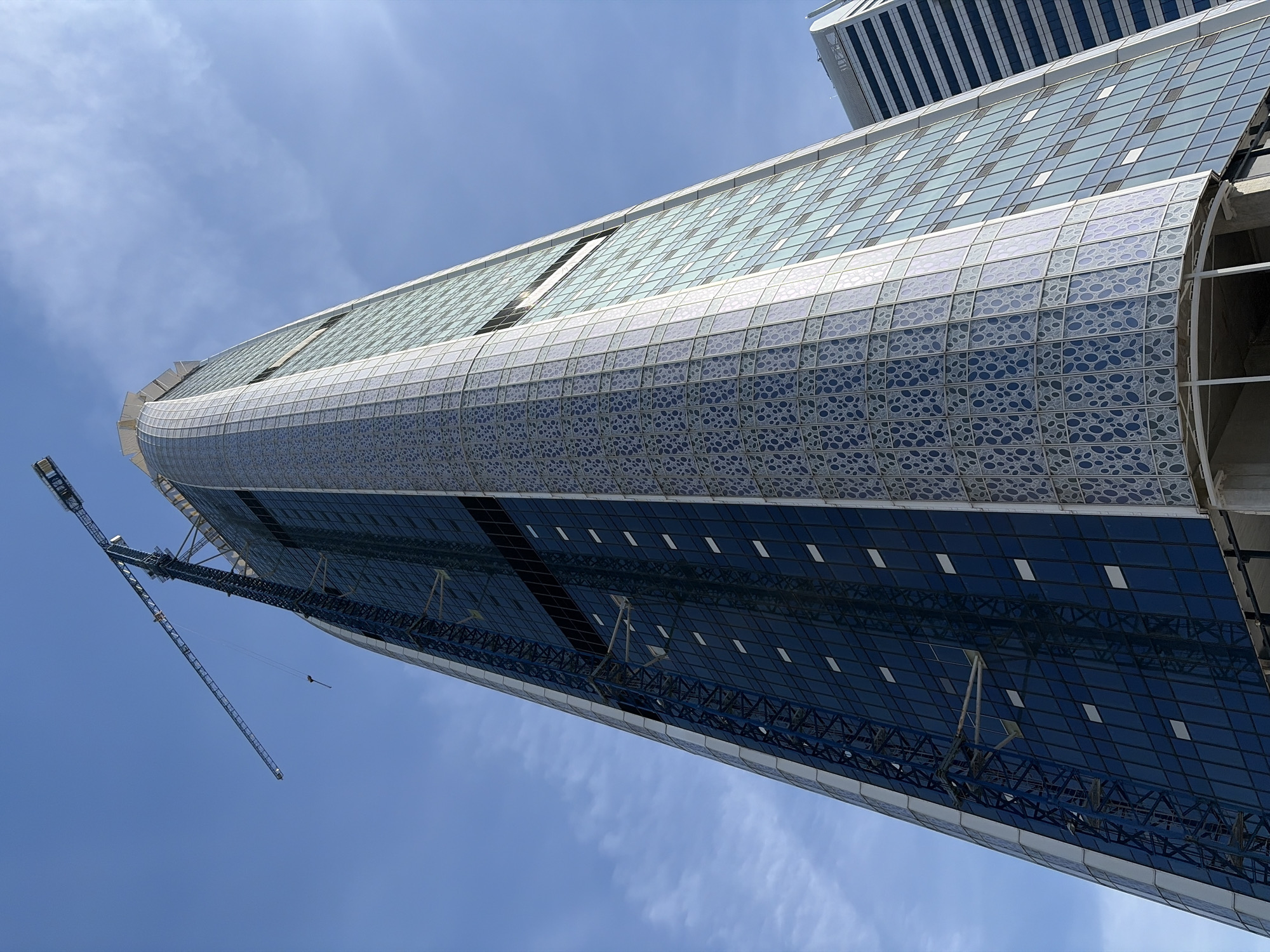 Sofia's modern skyline documented in morning architectural survey