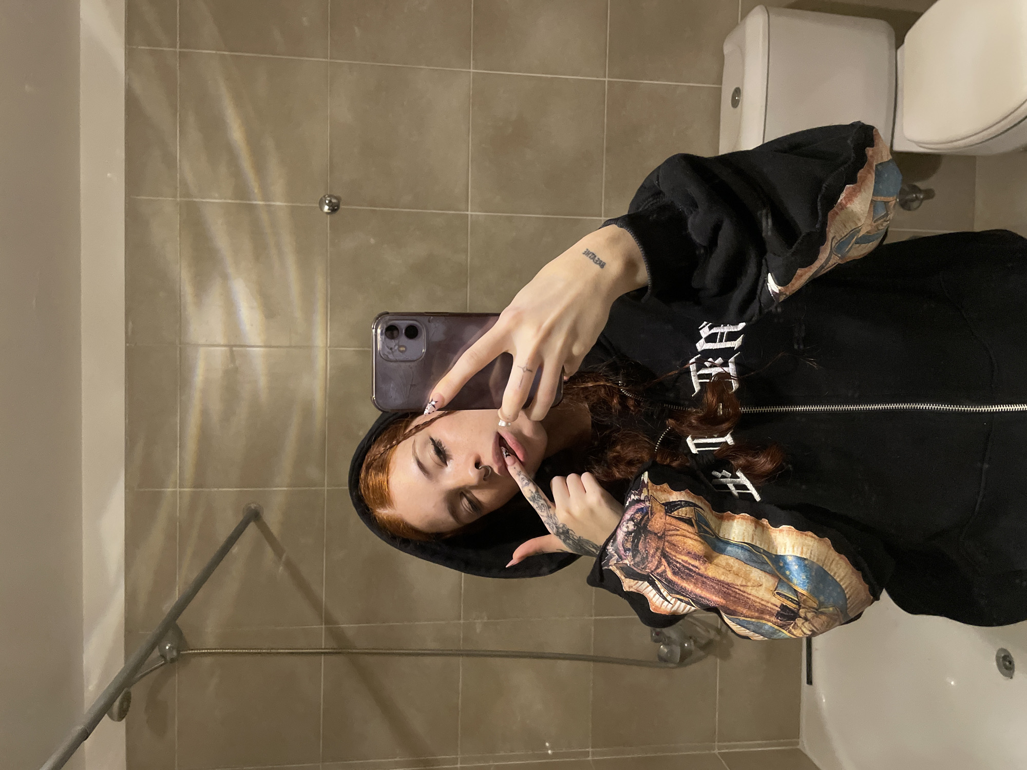 Late night personal moments documented in Buenos Aires apartment