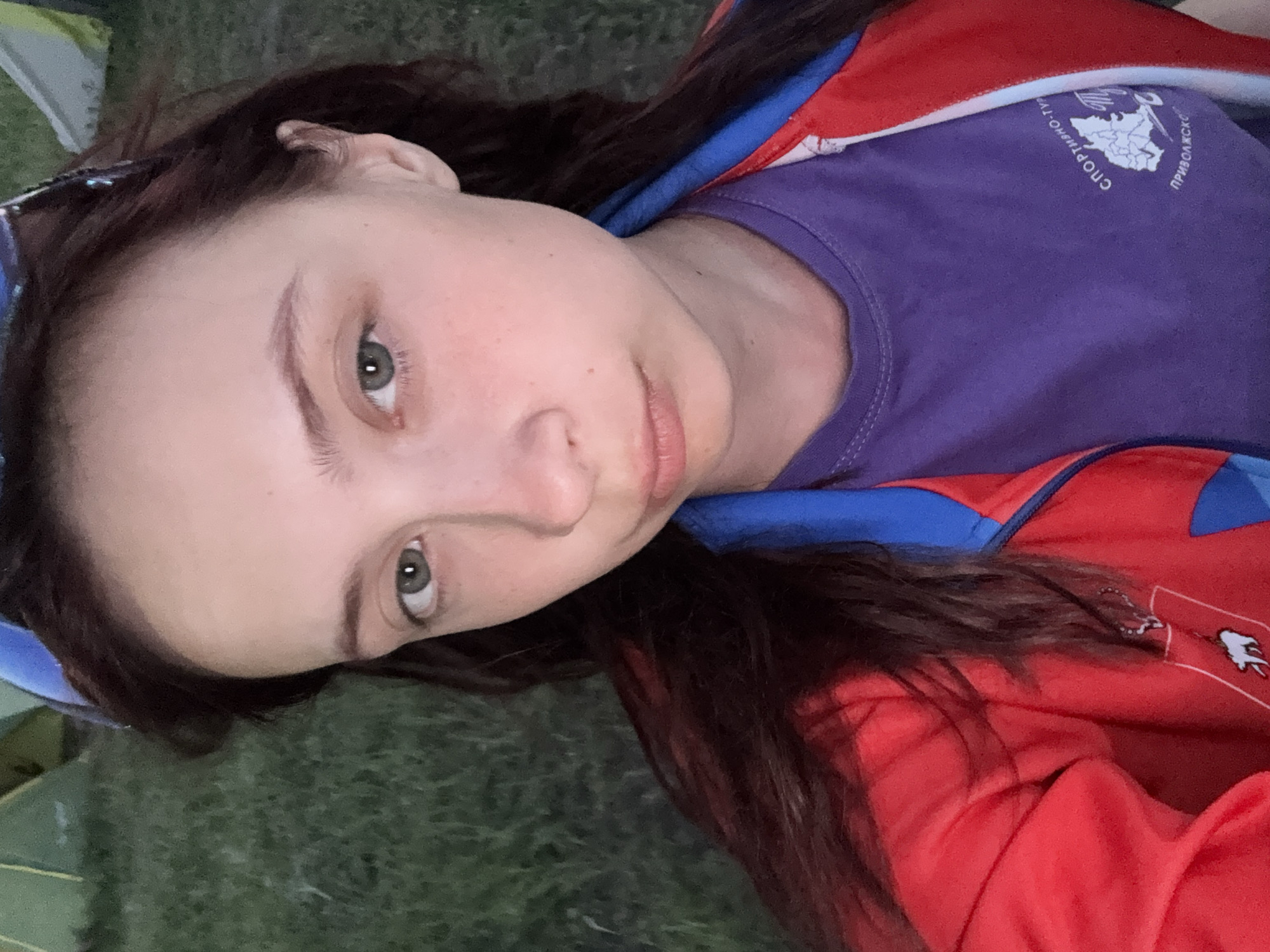 Outdoor sporting event with flagged course held in Khvalynsk