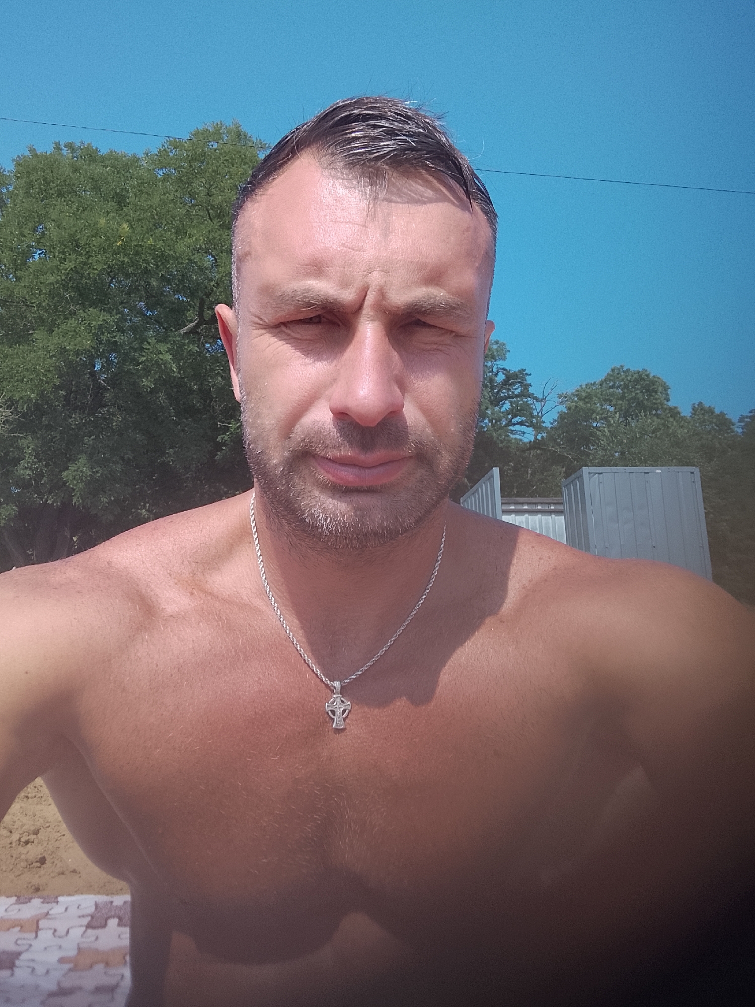 Lazy summer day at Chișinău's lakeside beach