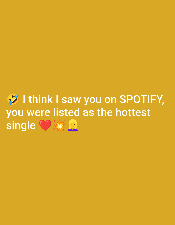 Vienna resident shares Spotify pickup line meme