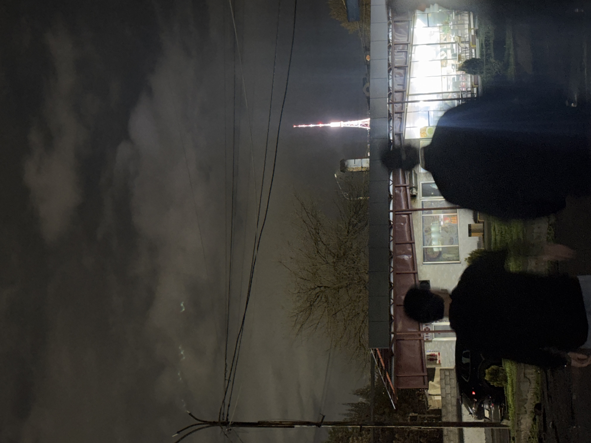 Nighttime urban scenes documented in Yerevan, Armenia