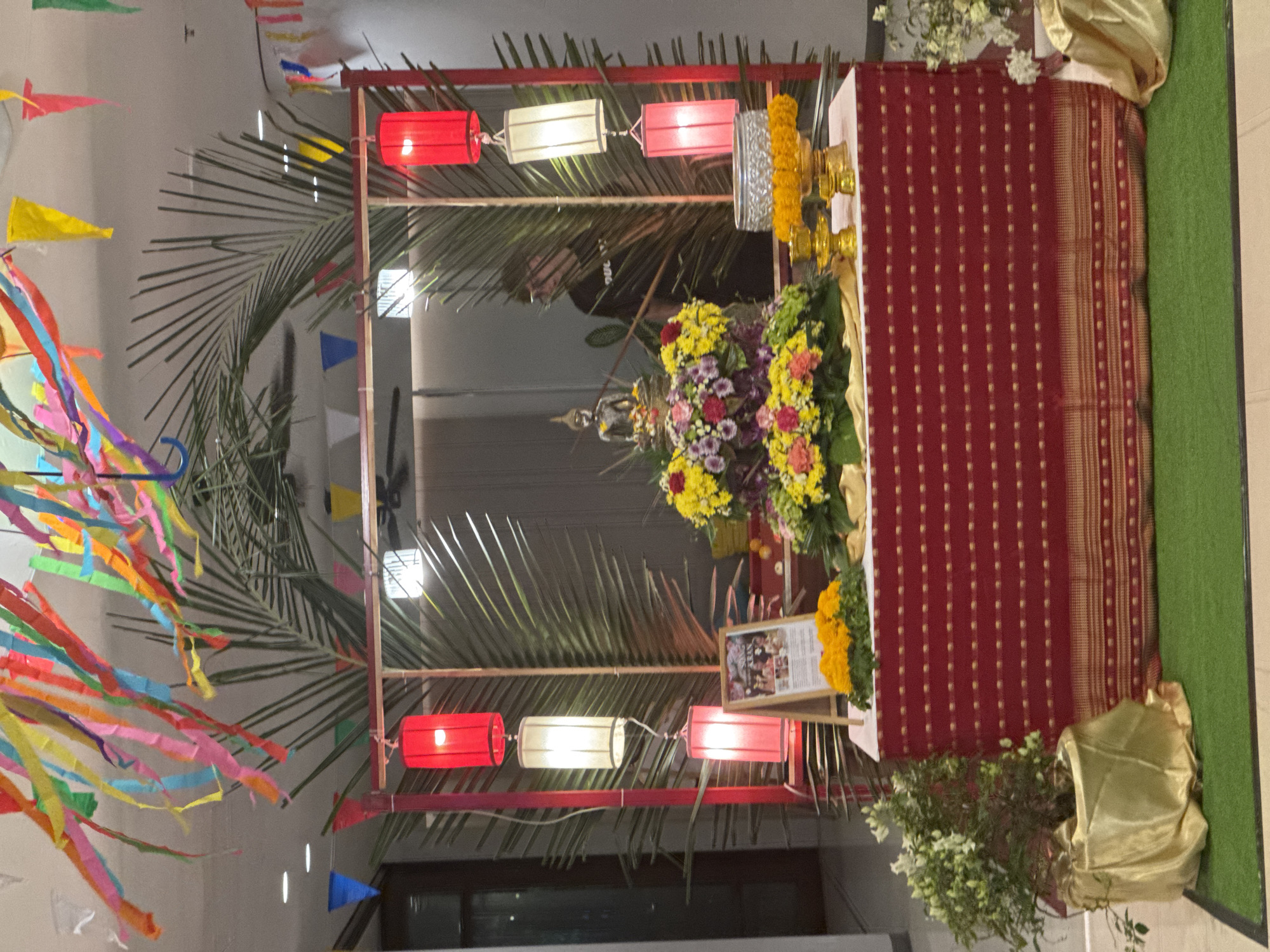 Quiet moments documented in Patong: shrine and rest