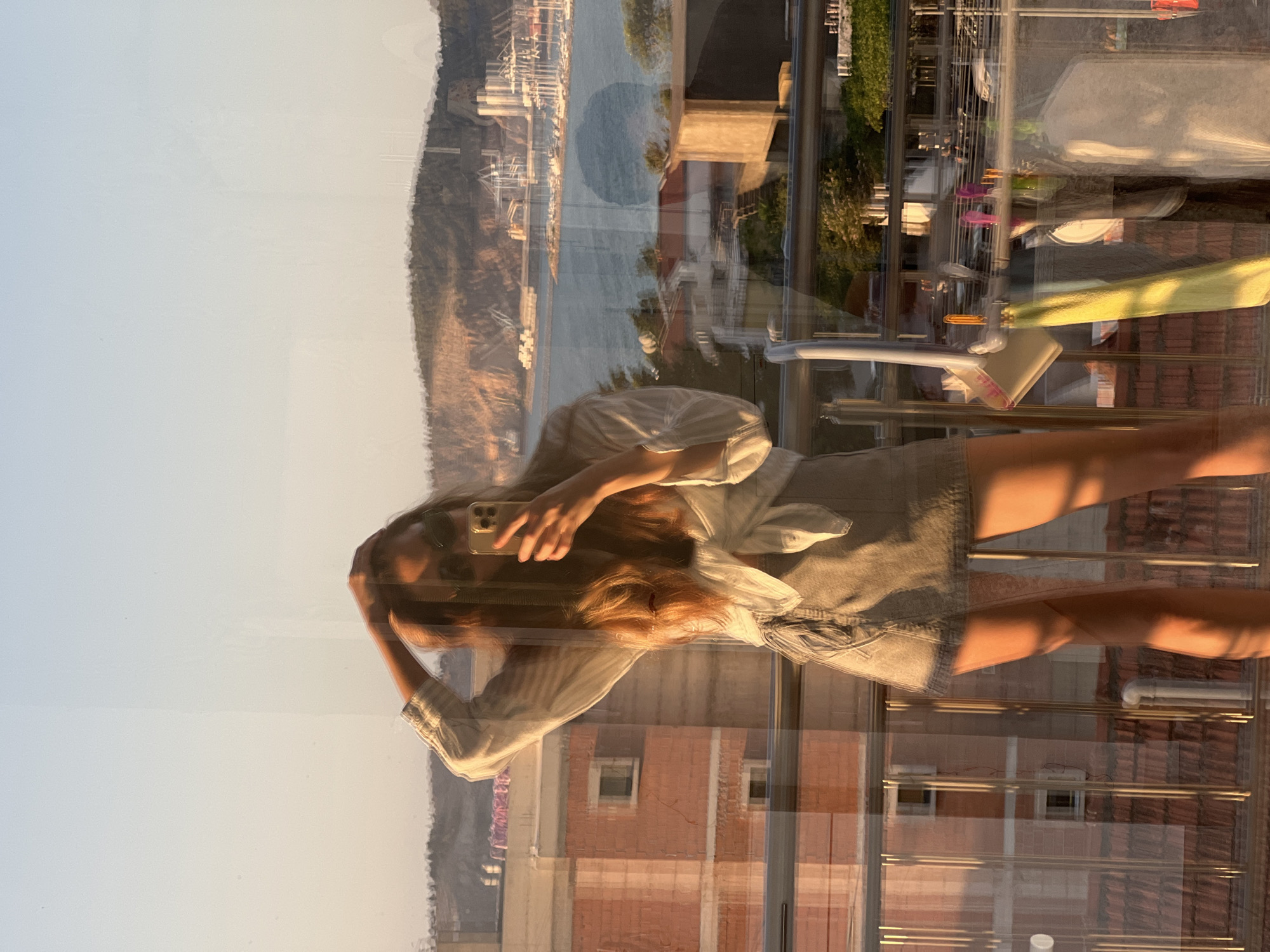 Bar, Montenegro rooftops and Adriatic views on a clear afternoon