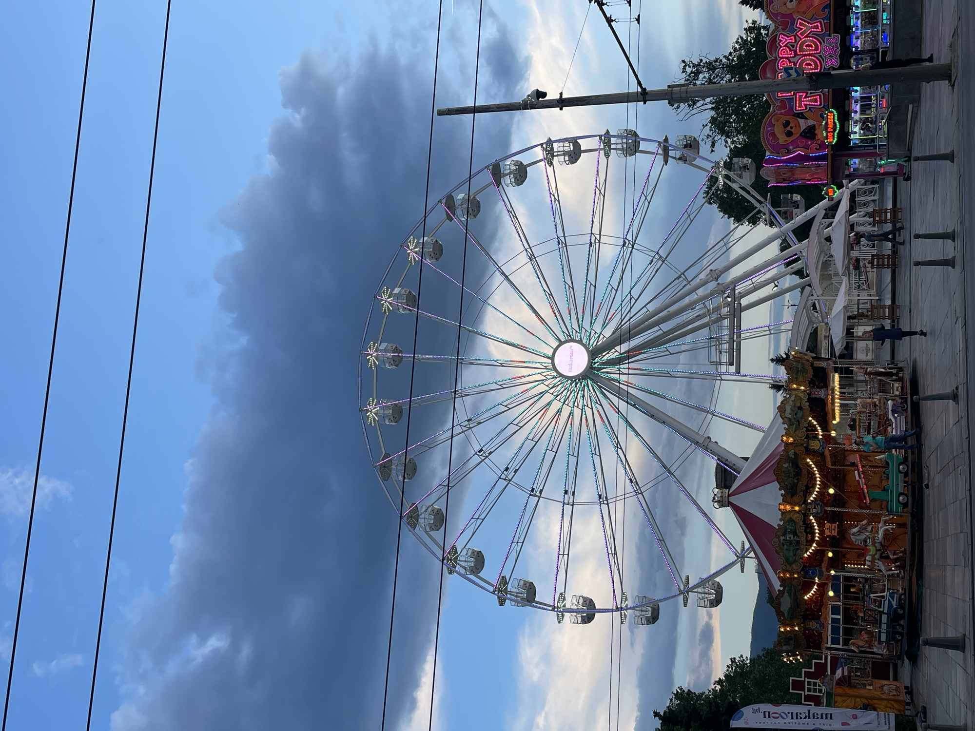 Afternoon sightseeing tour captures Sofia landmarks and fairground scenes