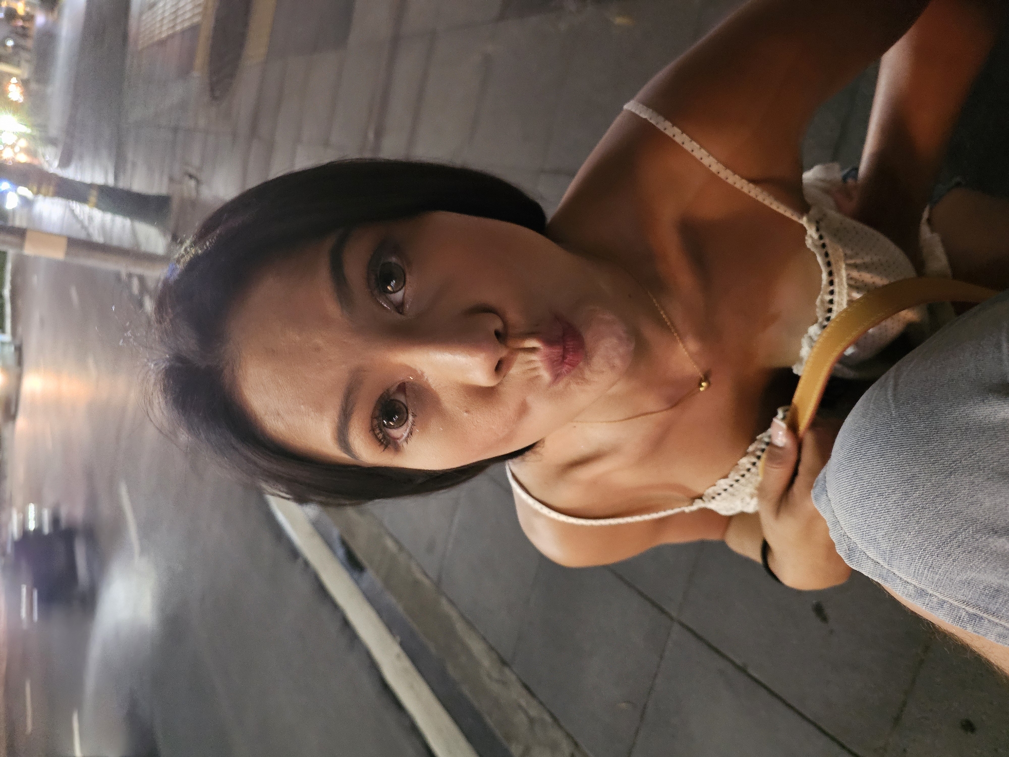 Sidewalk portraits on a Bangkok night, two minutes apart
