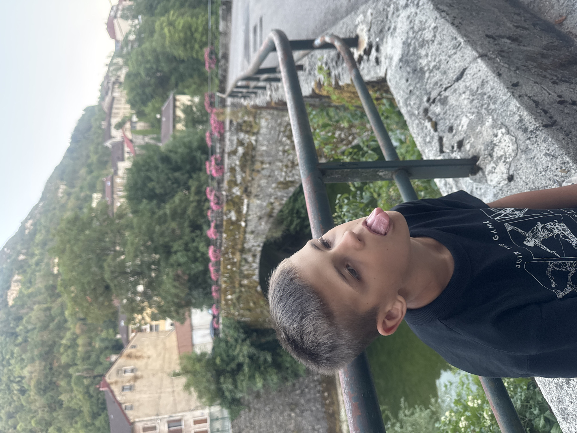 Lazy summer afternoon exploring Saint-Claude's bridges and mountain views