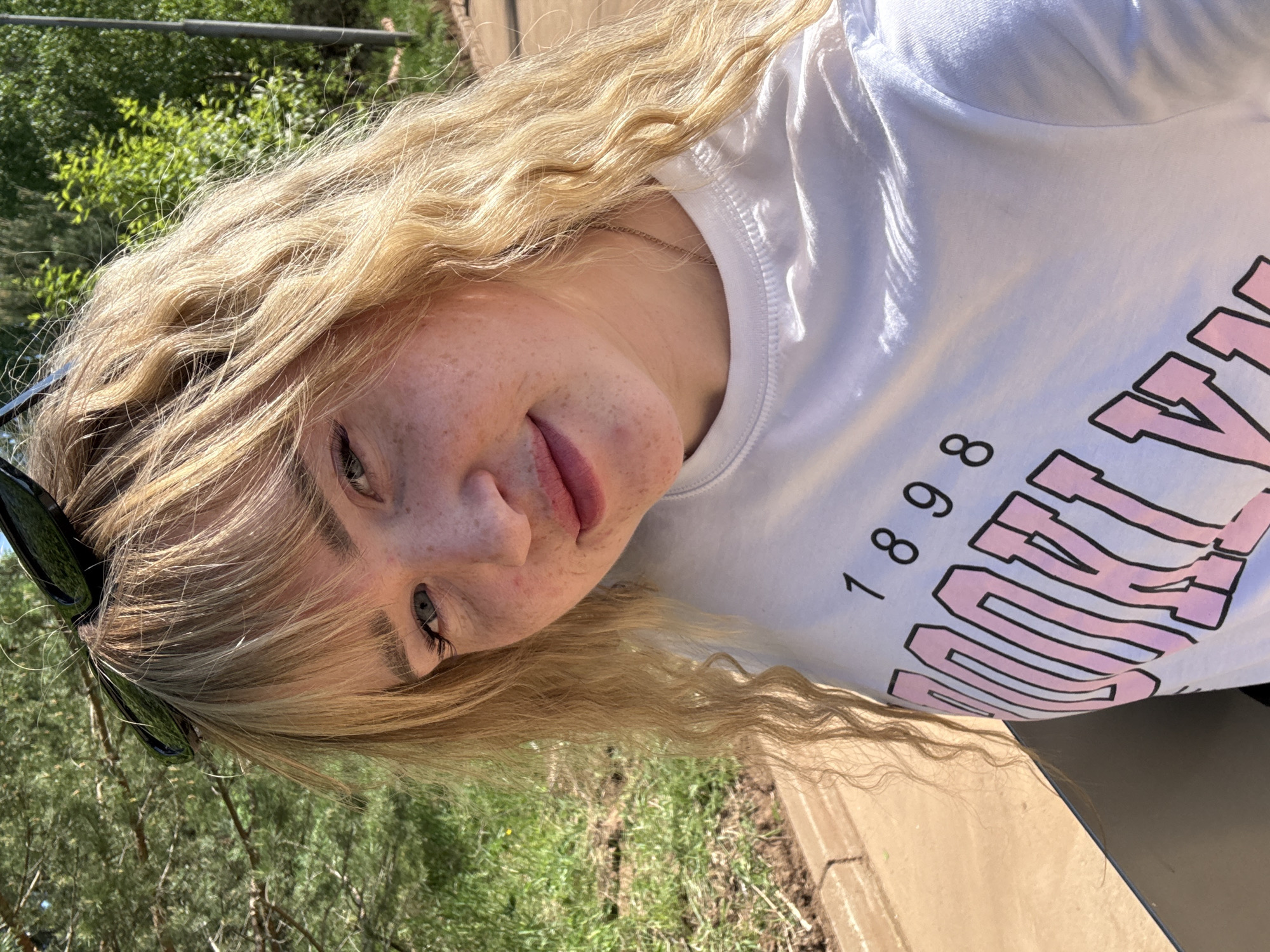 Woman in numbered sports shirt spotted in Russian town