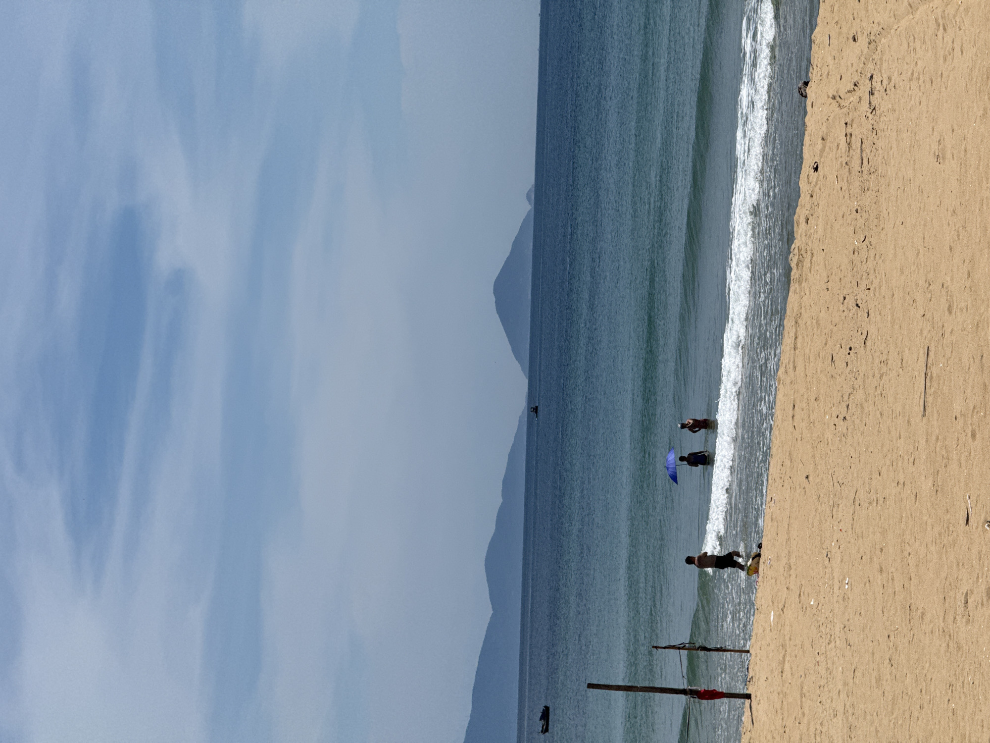 Traditional basket boats rest on Mỹ Khê Beach, Đà Nẵng