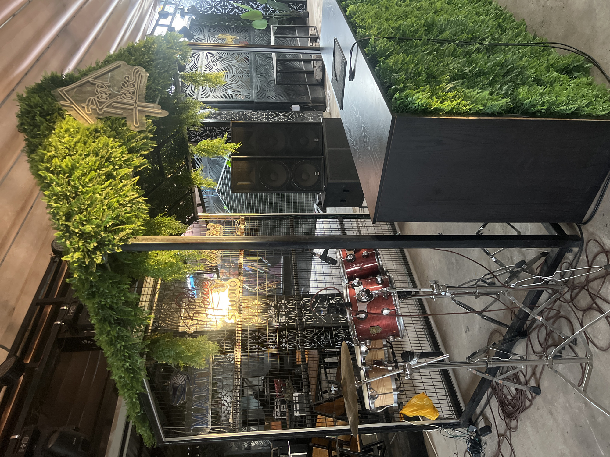 Evening documentation of Road House entertainment venue in Nigeria
