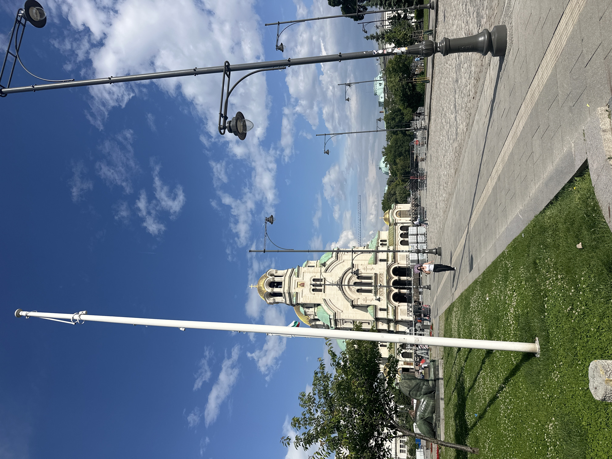 Sofia resident captures cathedral and urban scenes during midday