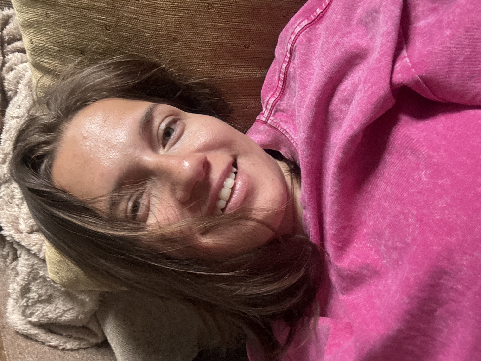 Woman enjoys quiet morning with dachshund and cat in Russia