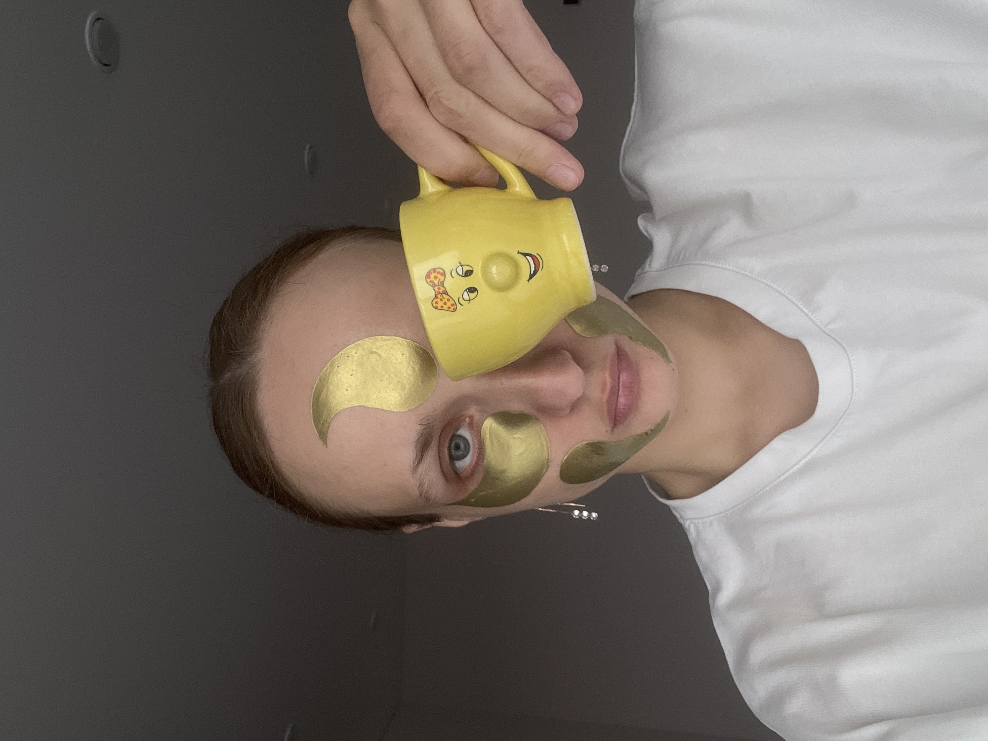 Person observed in self-care routine in Sepych, Russia