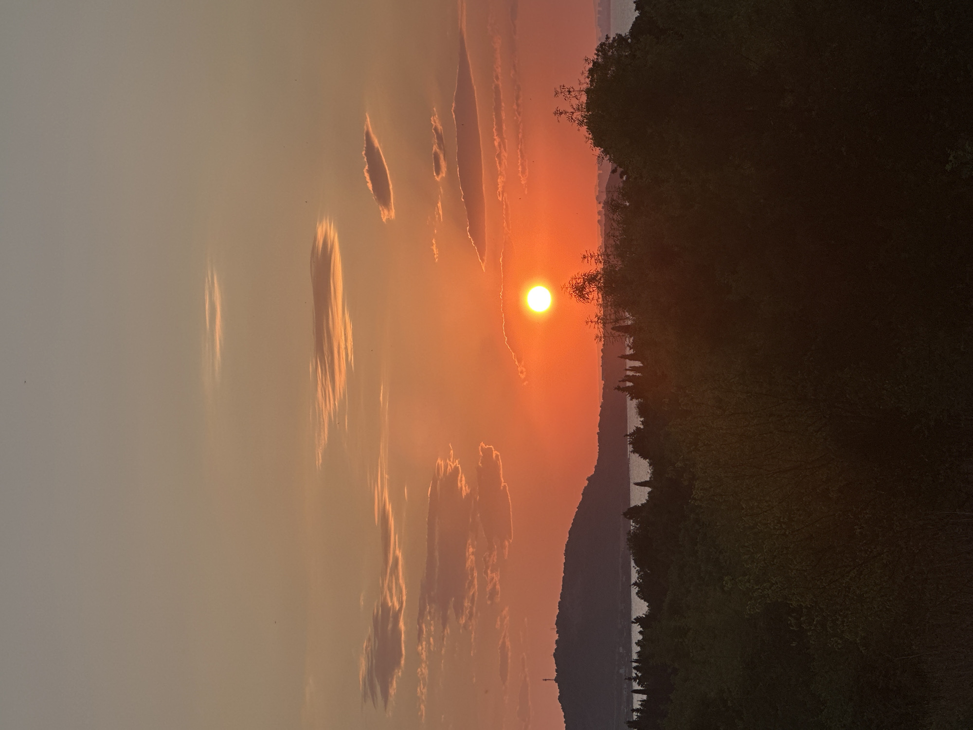 Black Sea sunset over Chernomorets, caught from multiple angles