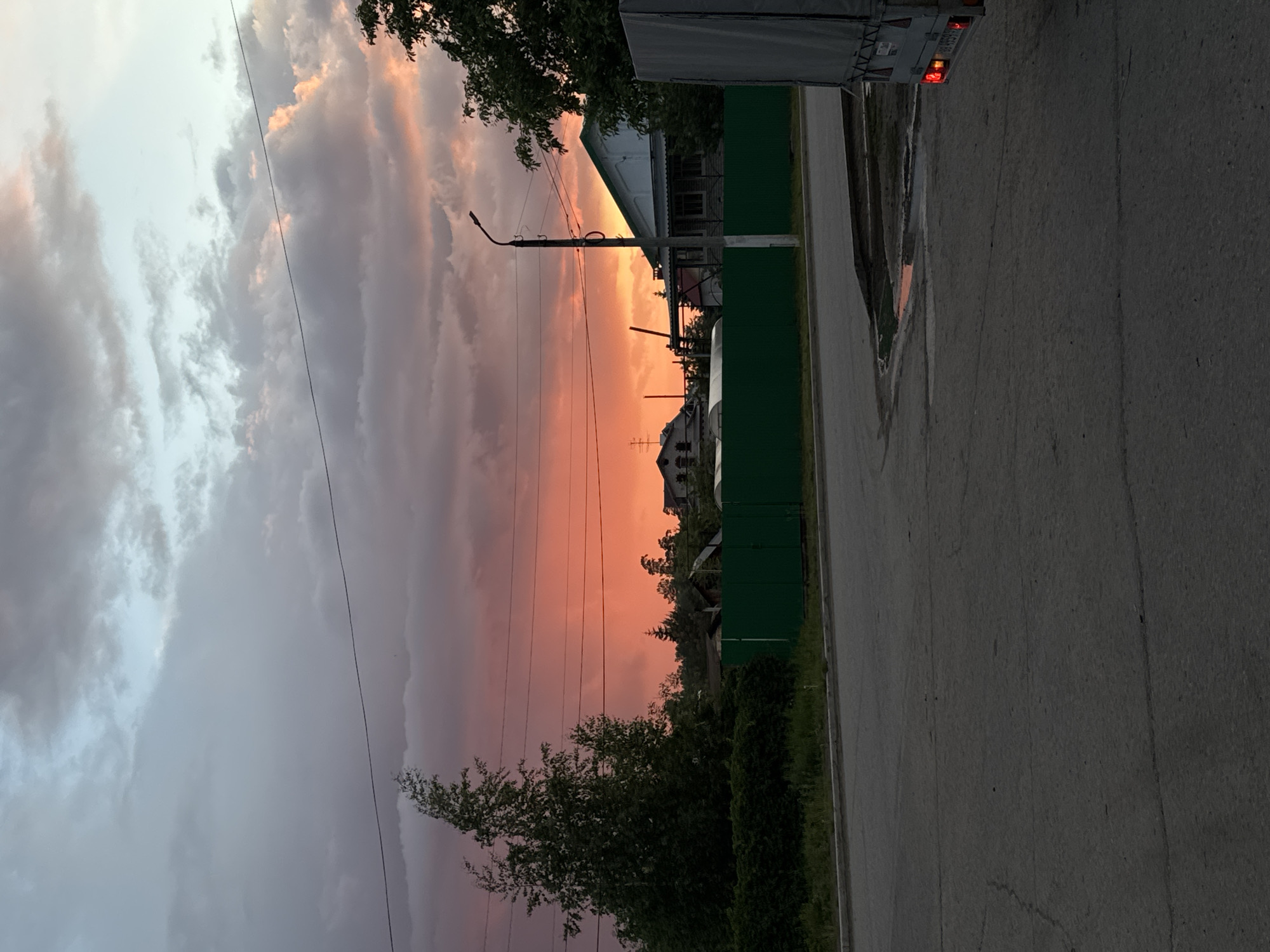 Family Life Documented During Evening Hours in Noviy, Russia