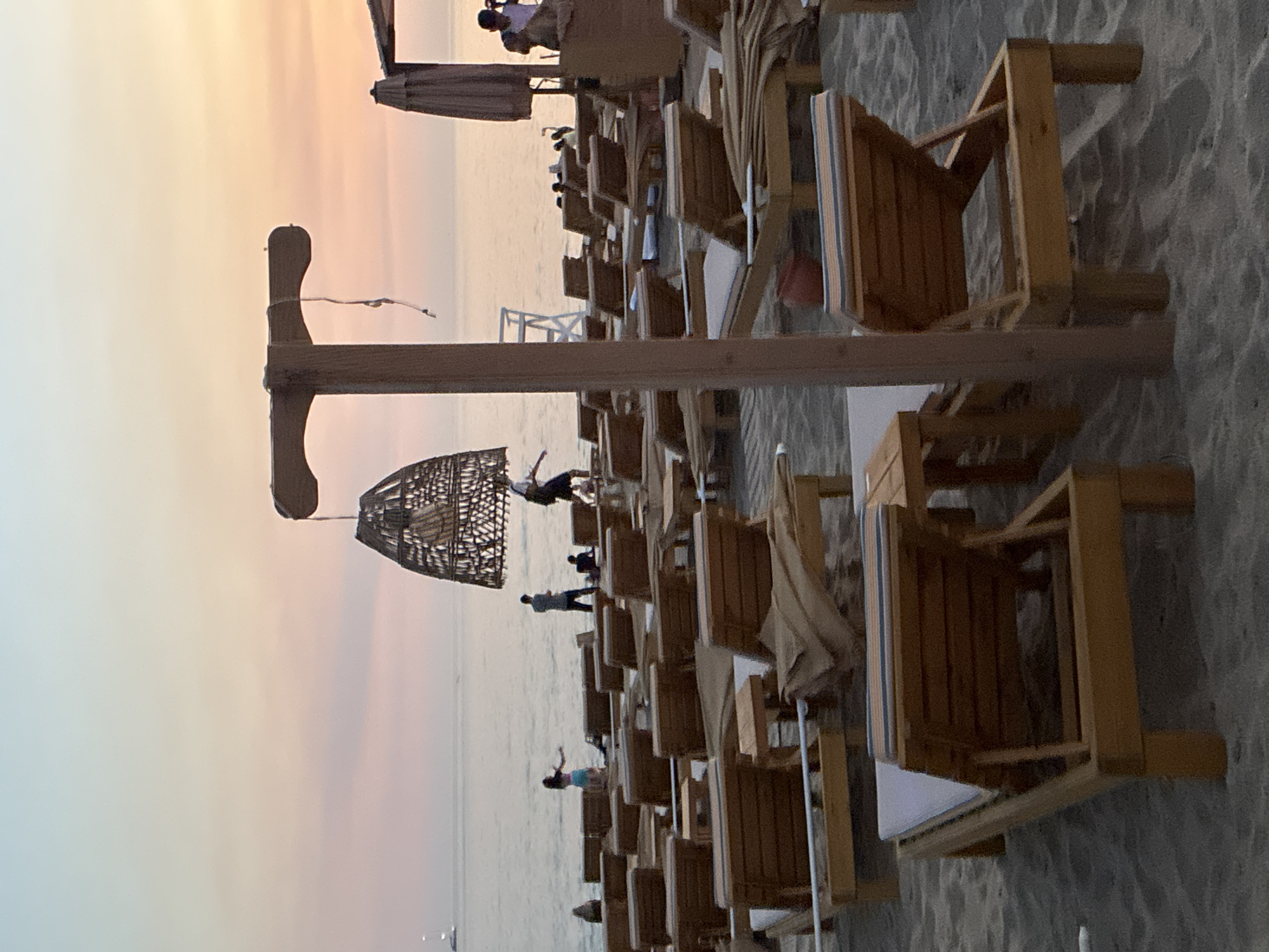 Sunset live music and evening scenes at Alanya beach club