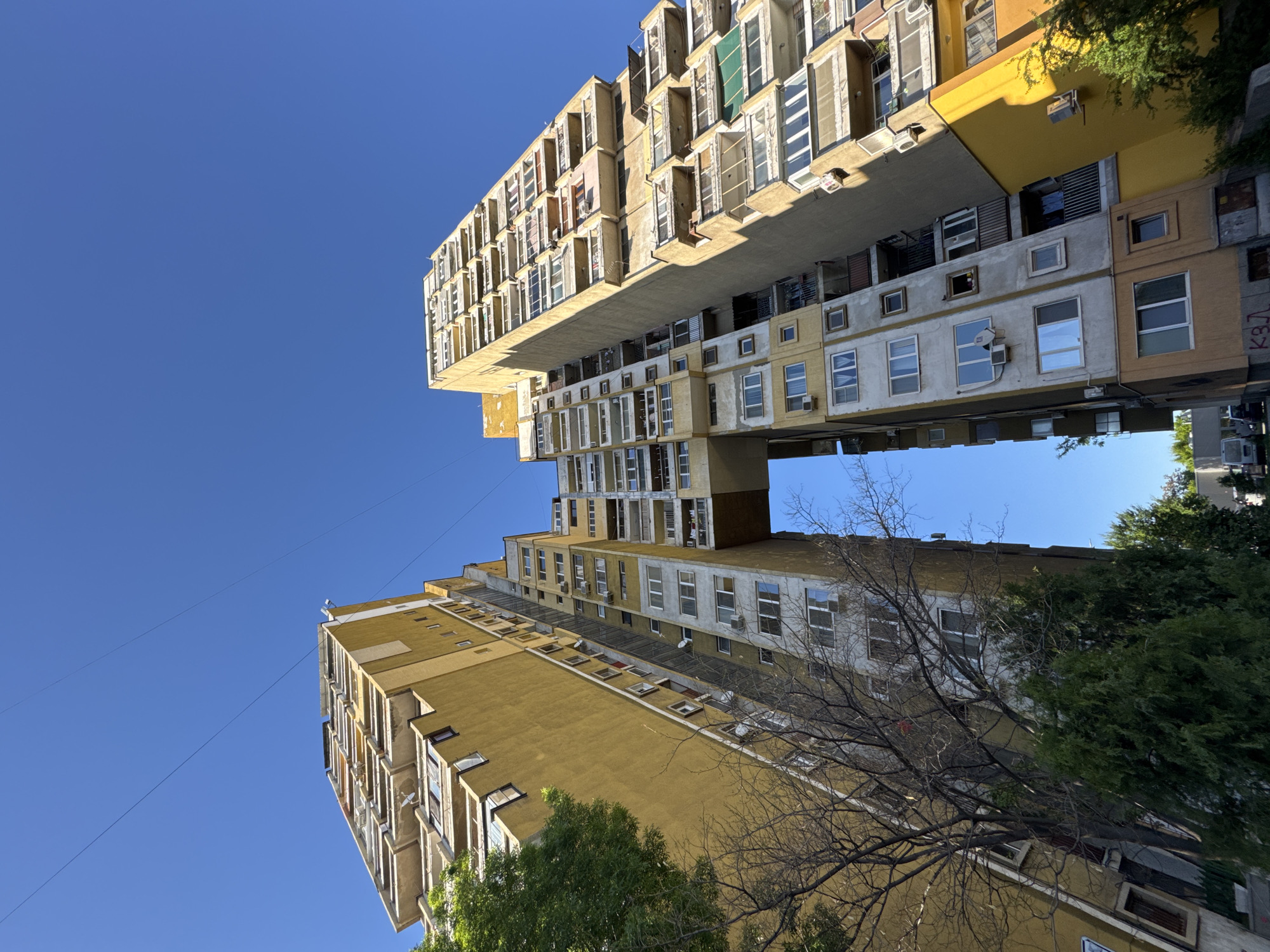 Witness captures Sofia's distinctive Vladislavova House connected twin towers