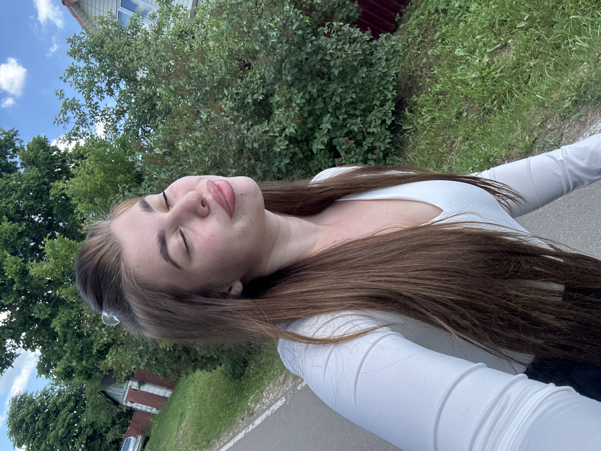 Rural day out in Мещёры with selfies and road scenes