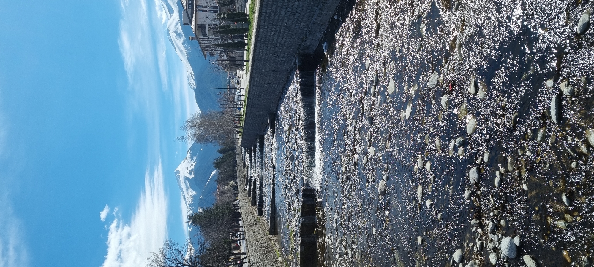 Glazne River scenes documented in Bansko, Bulgaria