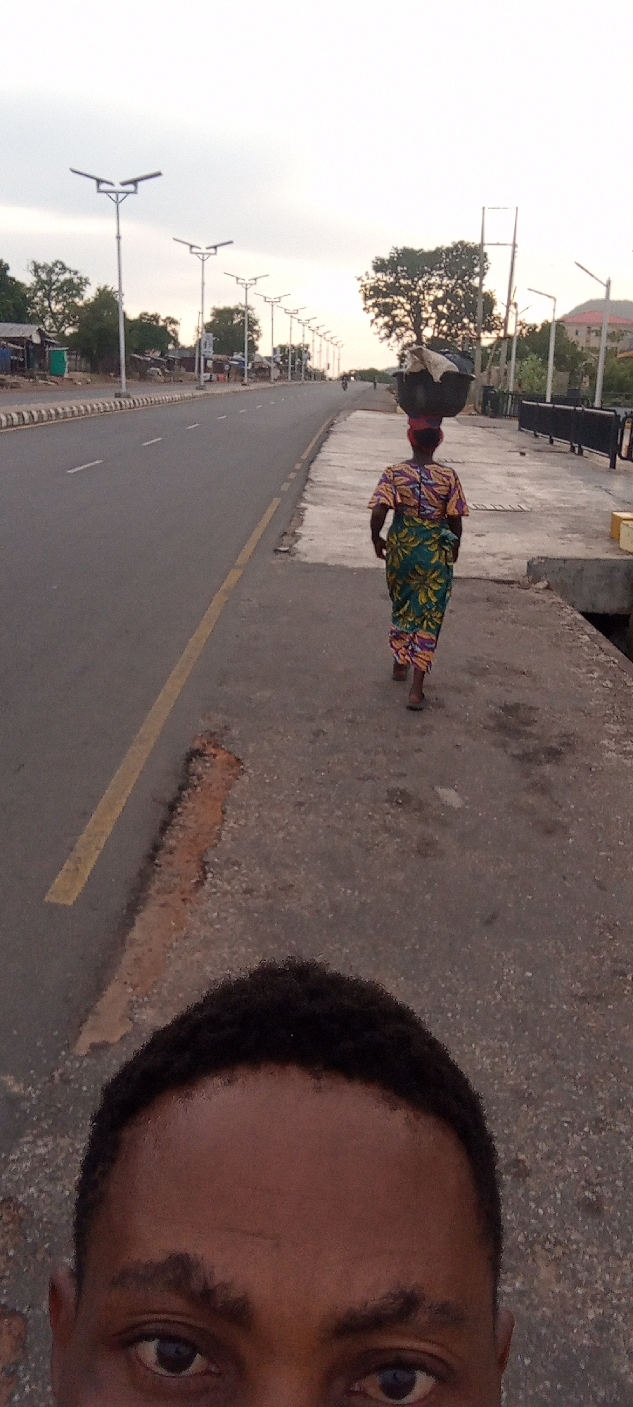 Morning street life documented in two Nigerian communities