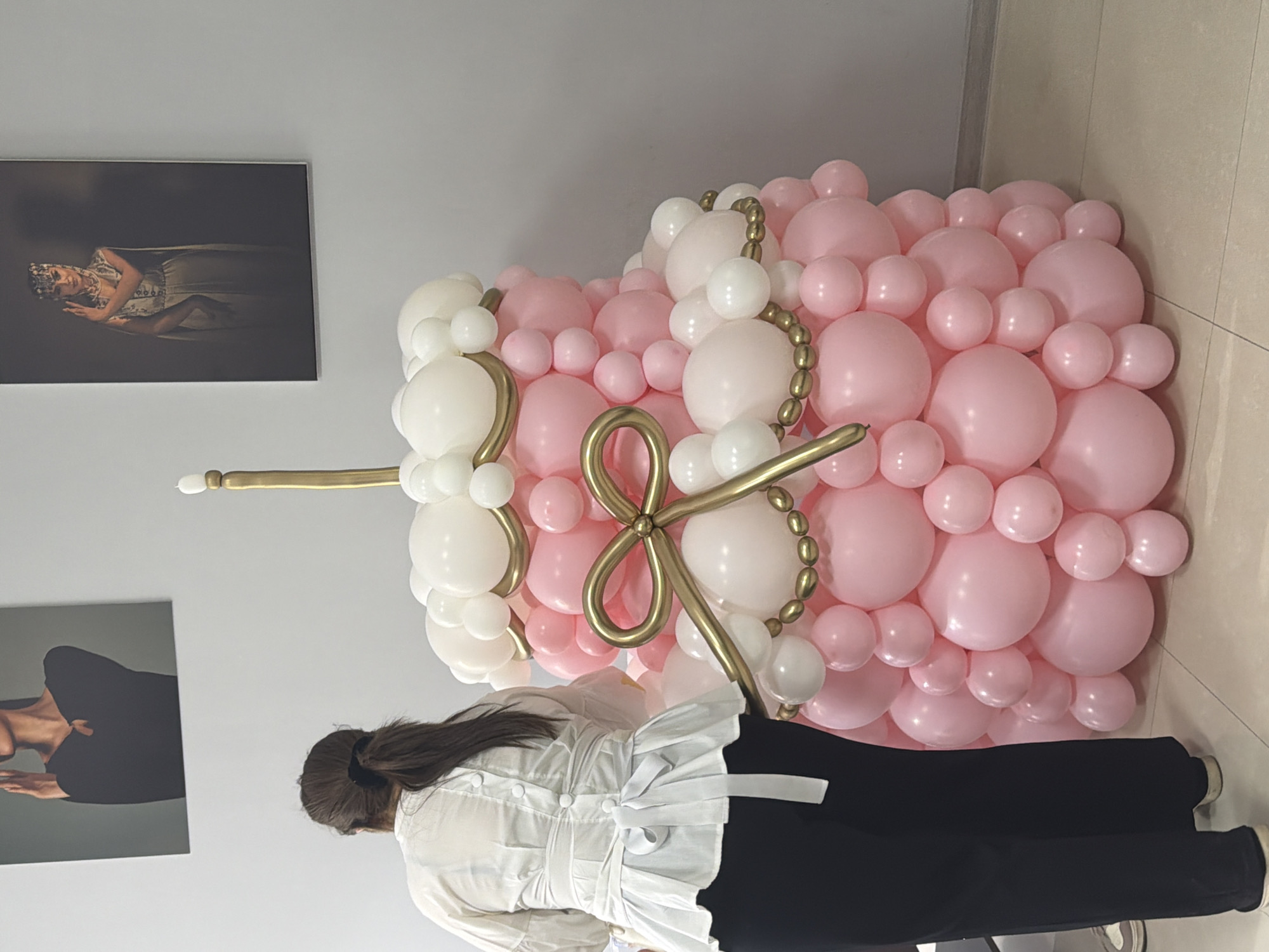 Children's party with balloon decorations documented in Yerevan