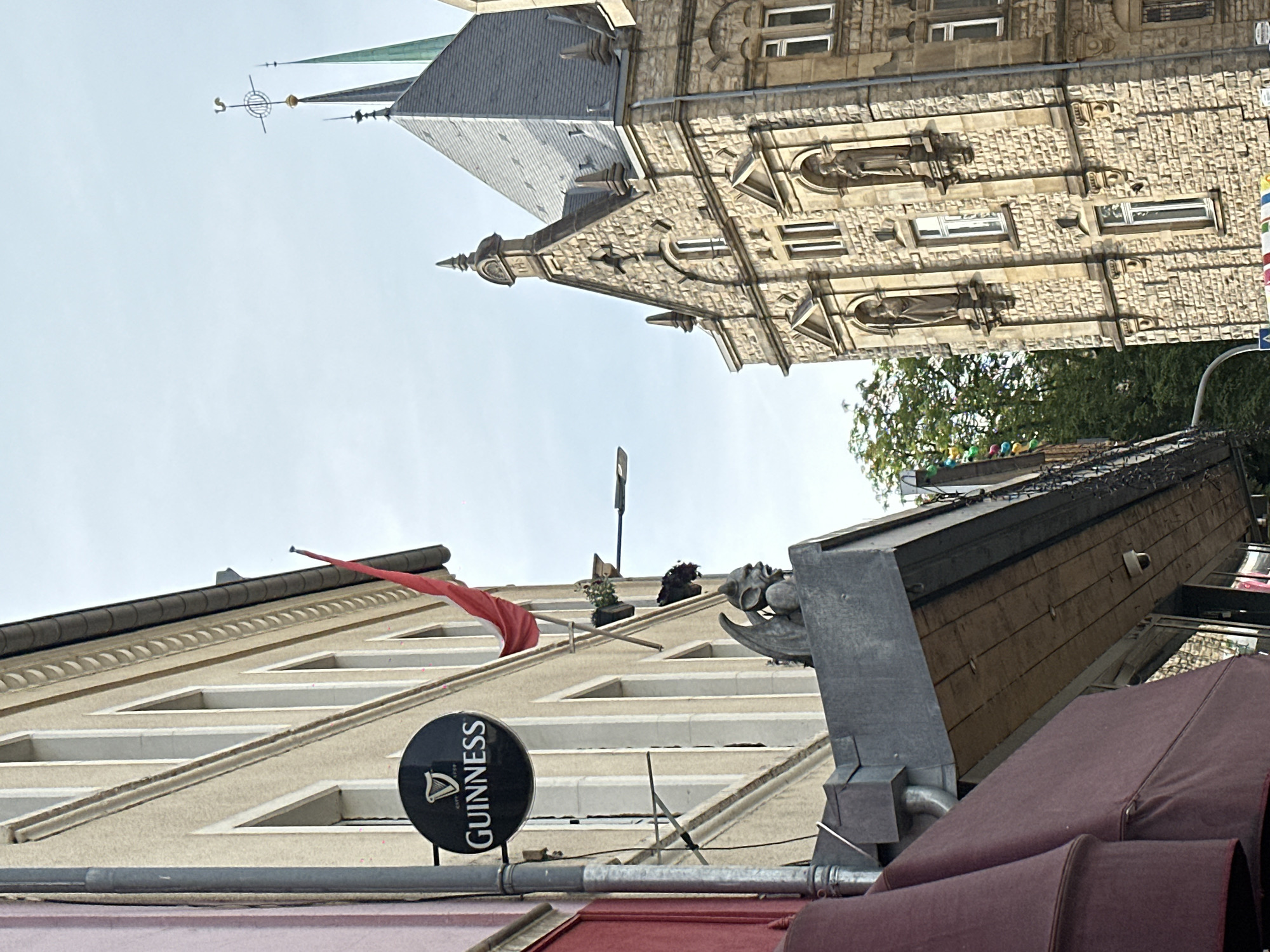 Afternoon walkthrough of Luxembourg City's landmarks and street scenes