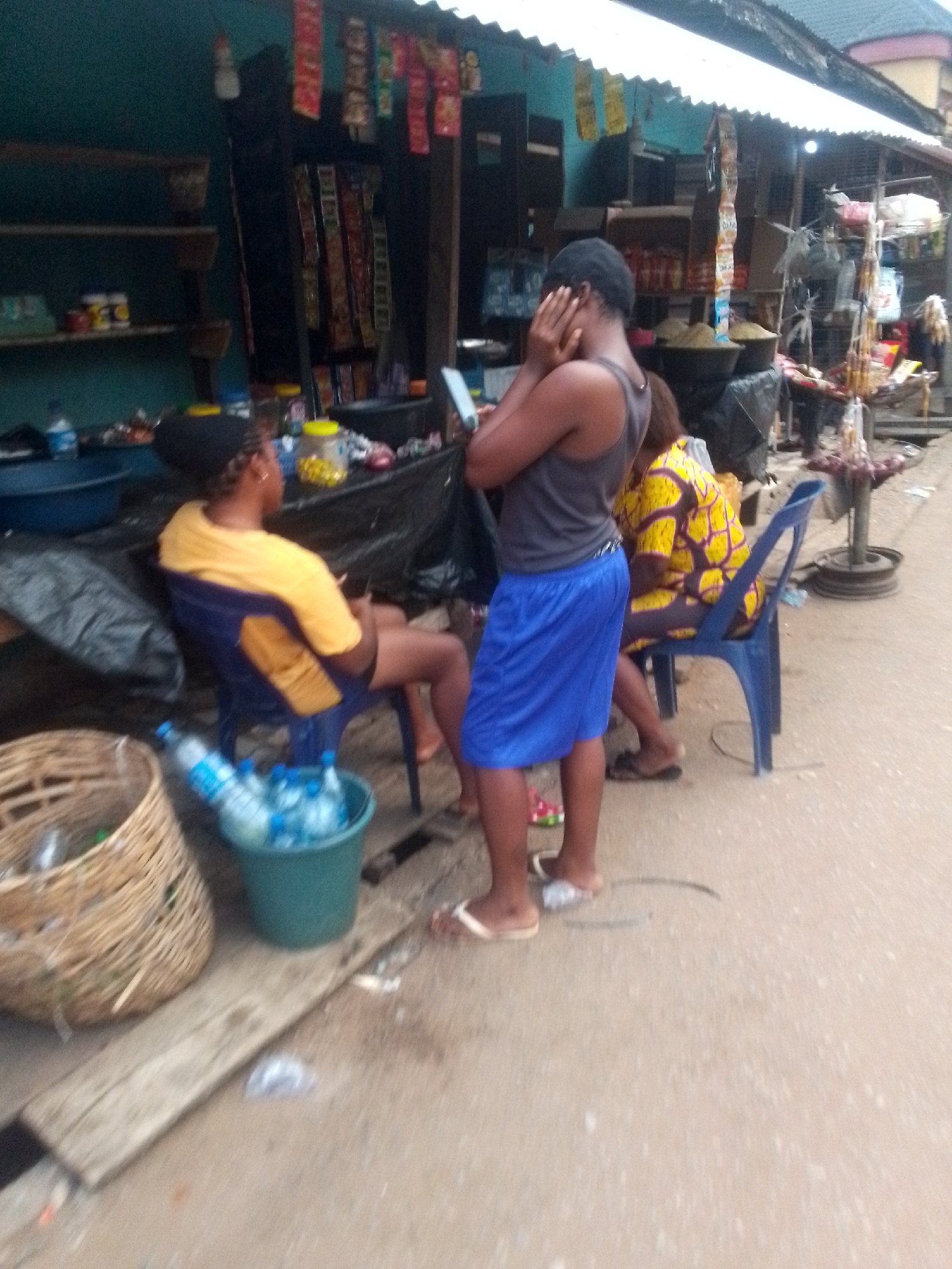 Ordinary street life documented across Onitsha, Nigeria