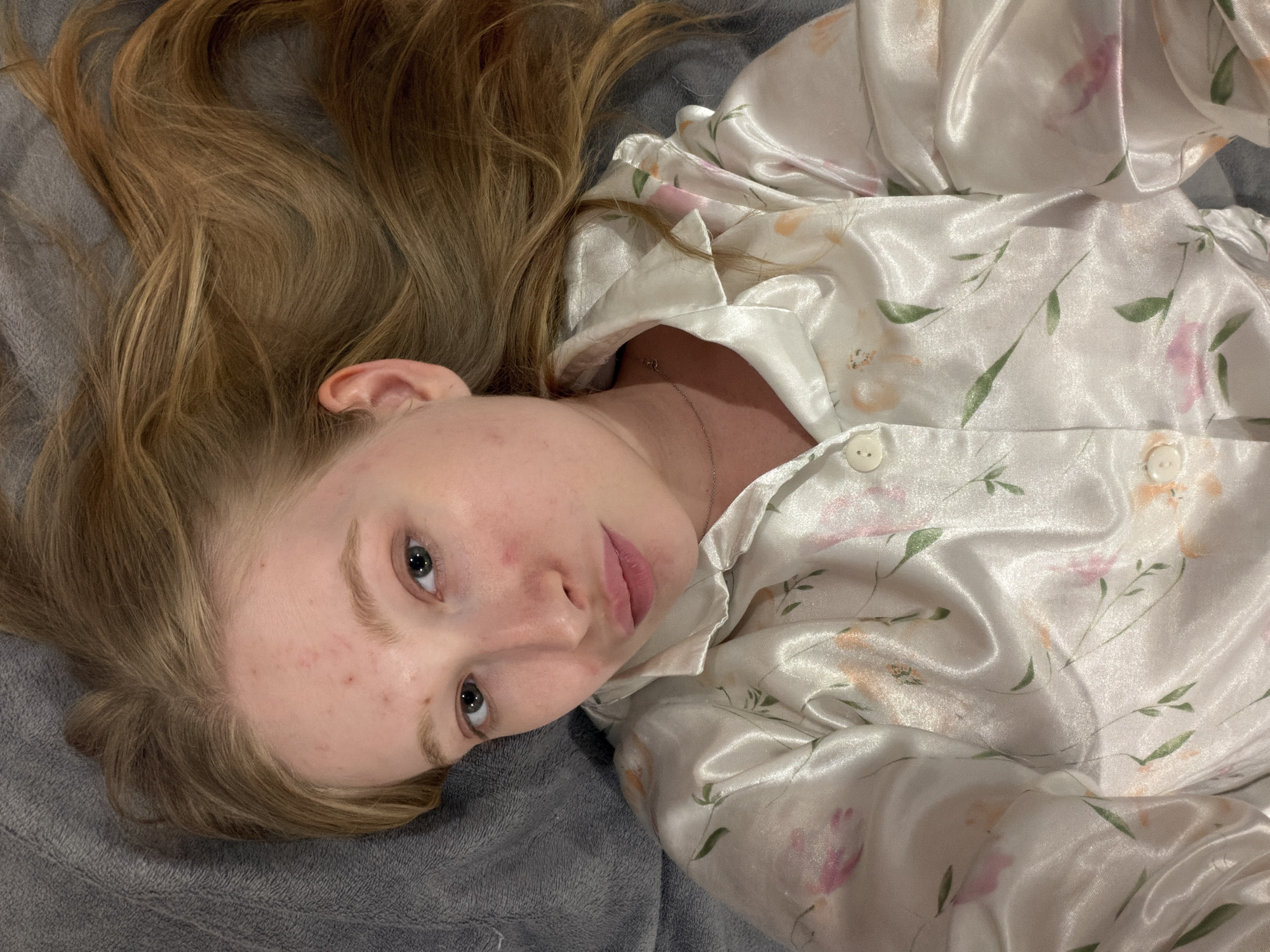 Young woman resting captured in Zasechnoye, Russia