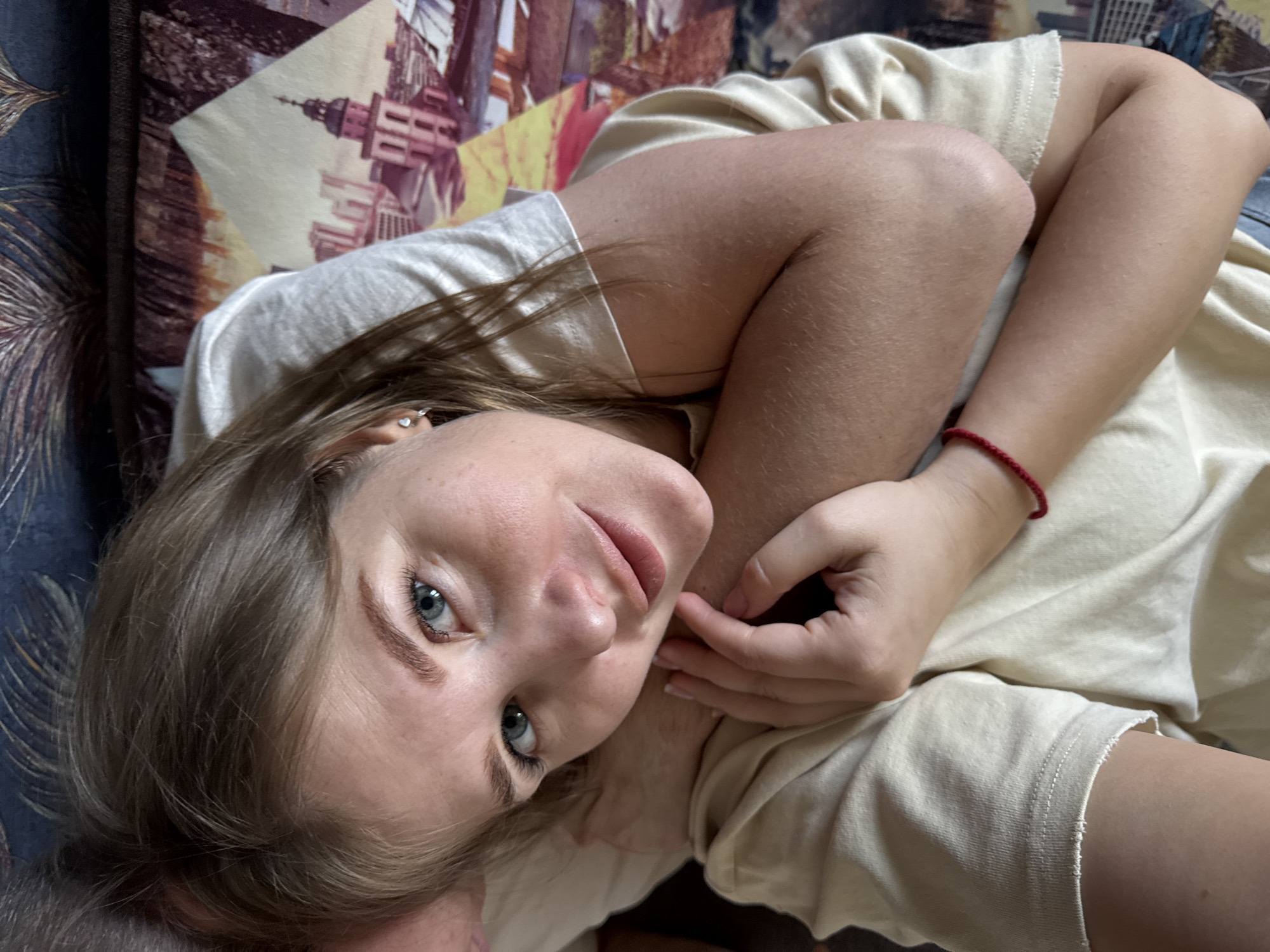 Woman photographed multiple times around Chaikovsky, Russia morning