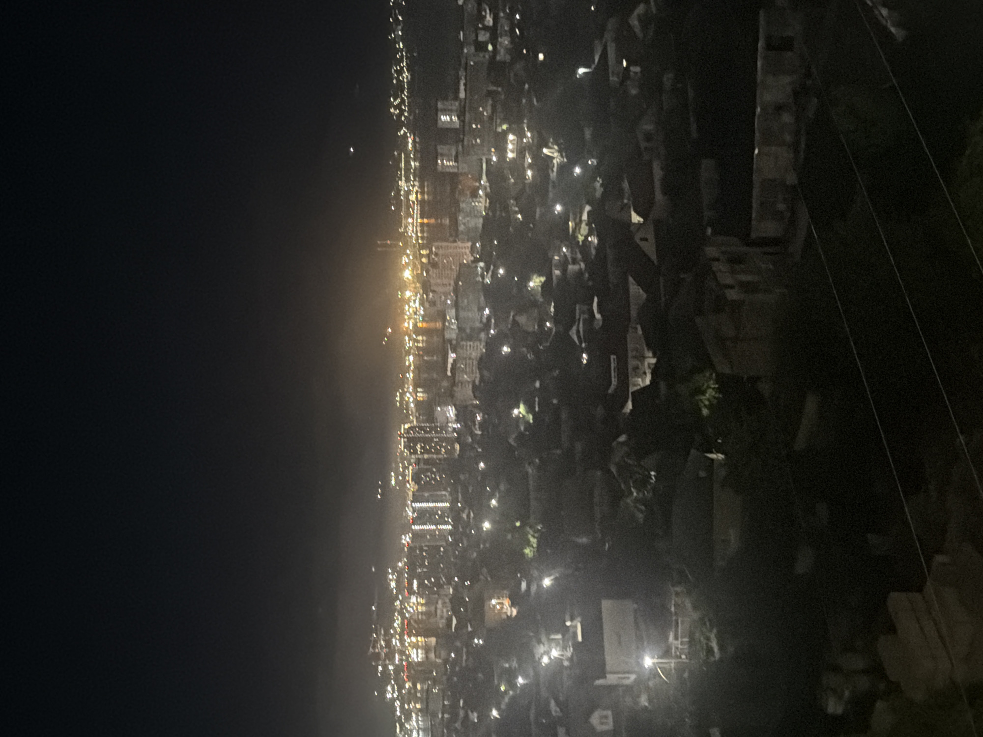 Dinner party in Novorossiysk apartment with city views