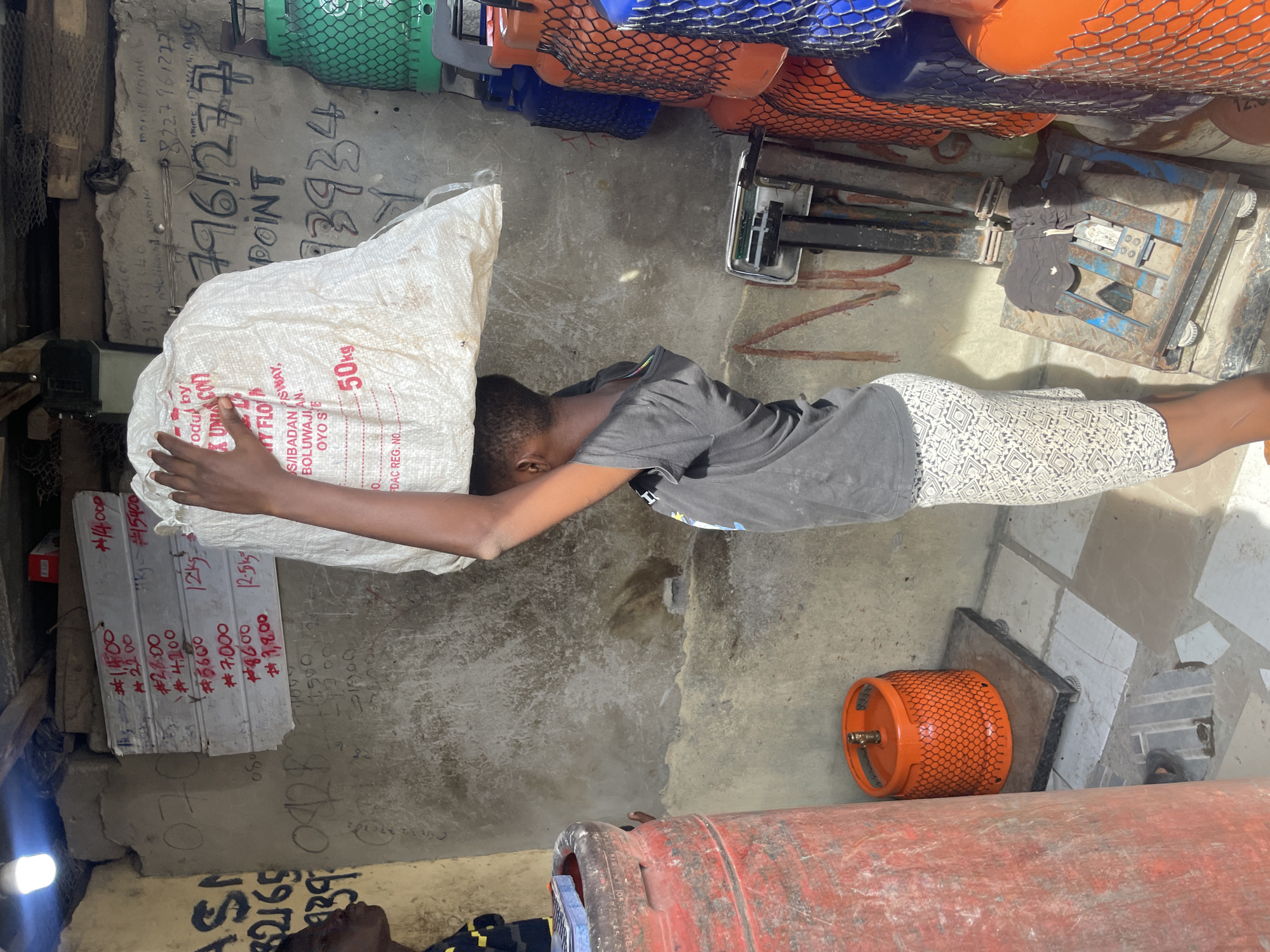 Daily life documented in Ado, Nigeria neighborhood