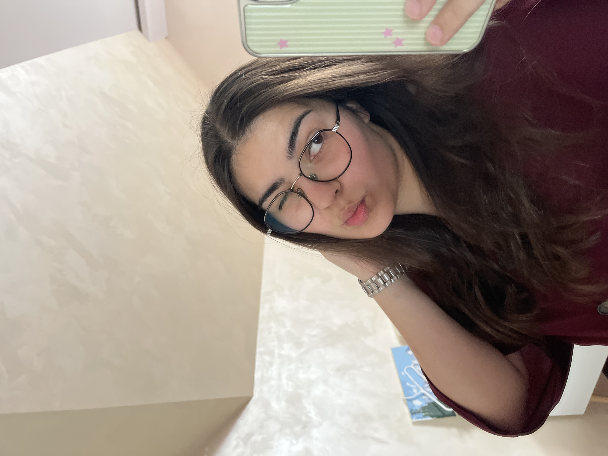 Selfie moment in Koroviia, Ukraine