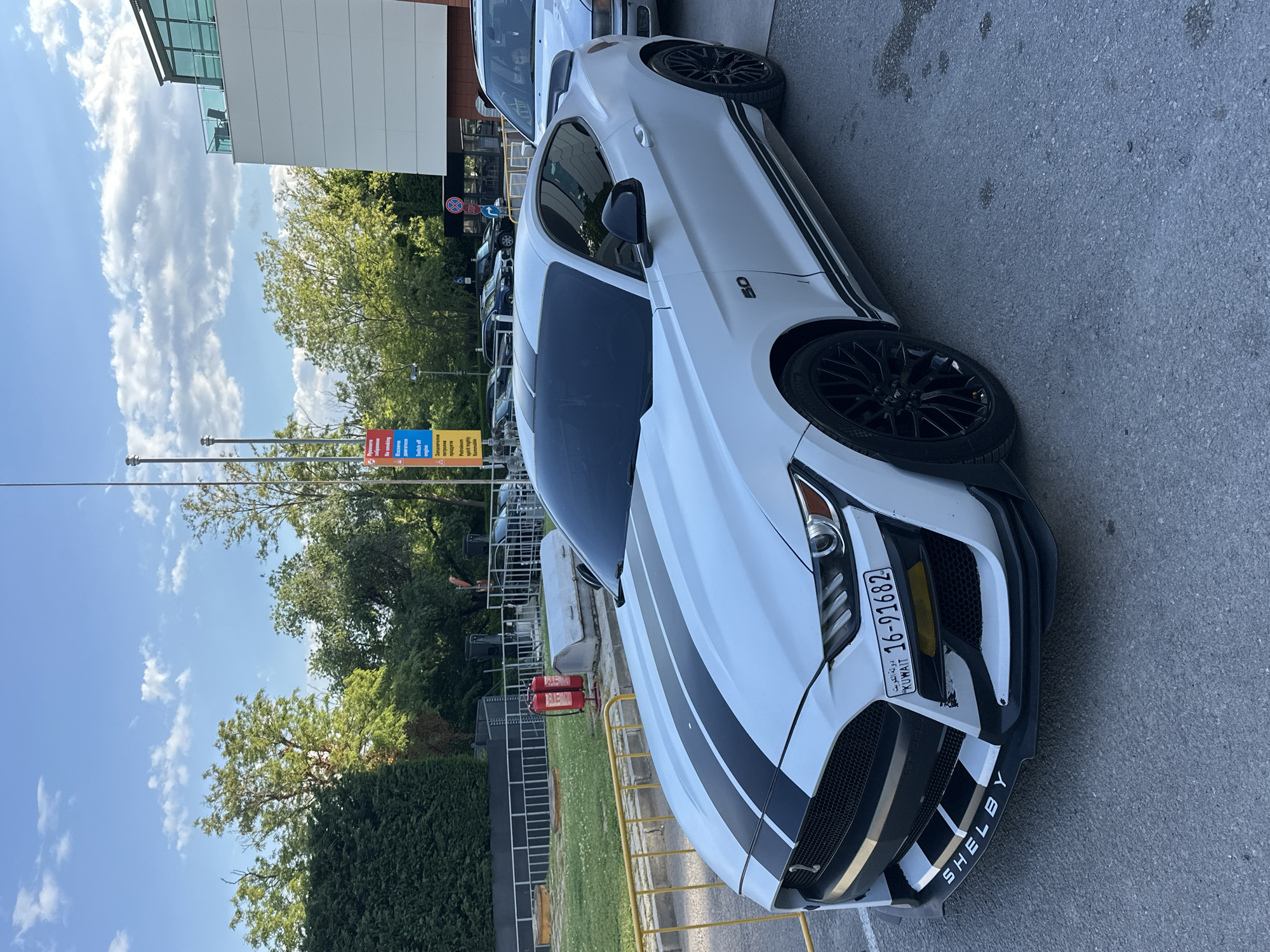 Kuwaiti Mustang spotted in Bulgarian coastal city