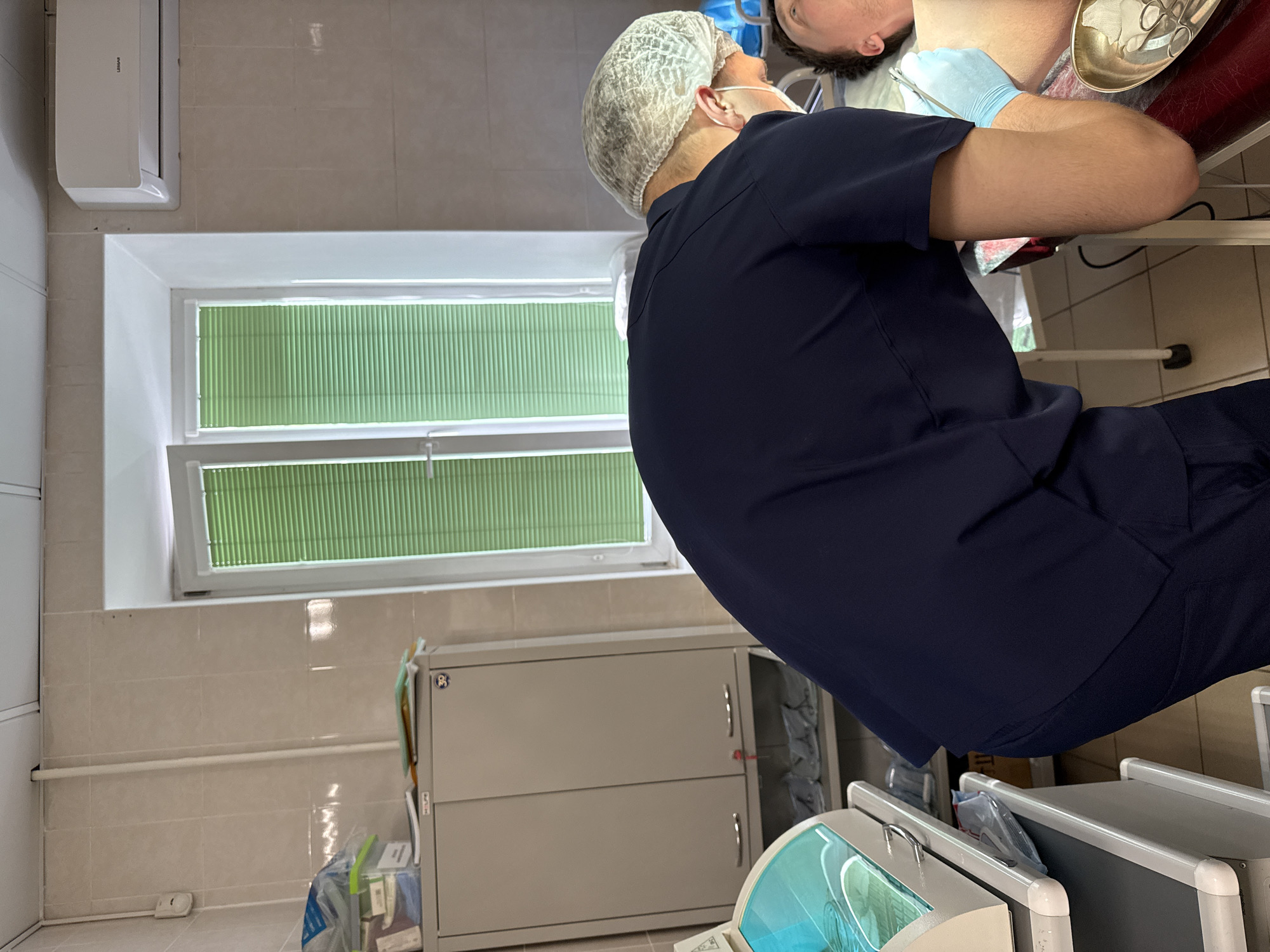 Medical procedure underway at Perm healthcare facility
