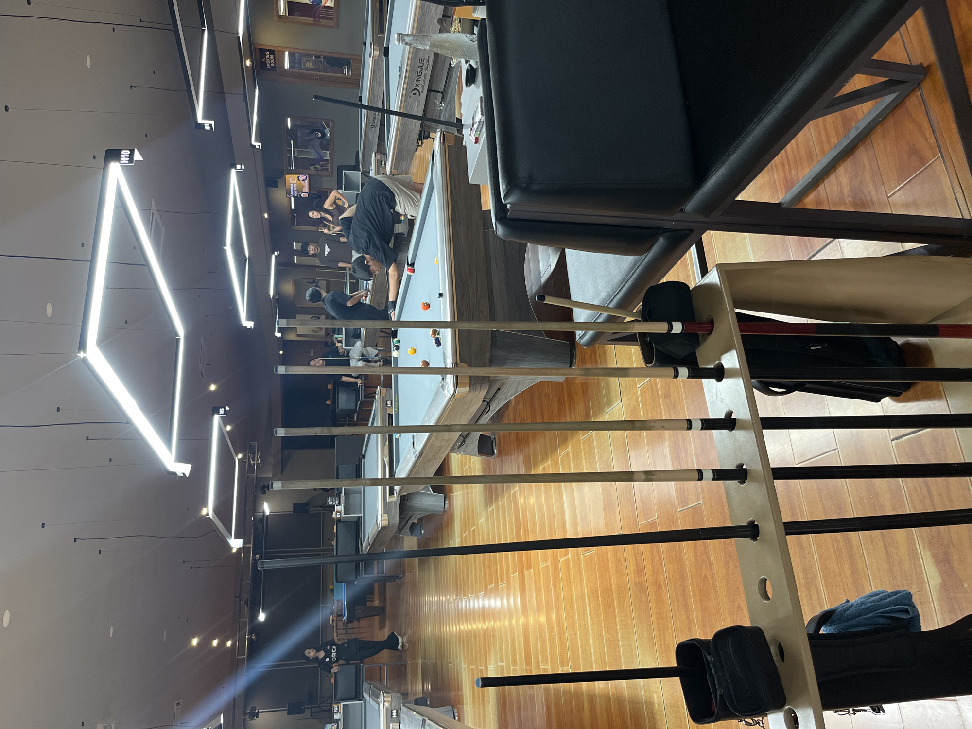 Afternoon billiards session at a Kuta Selatan pool hall