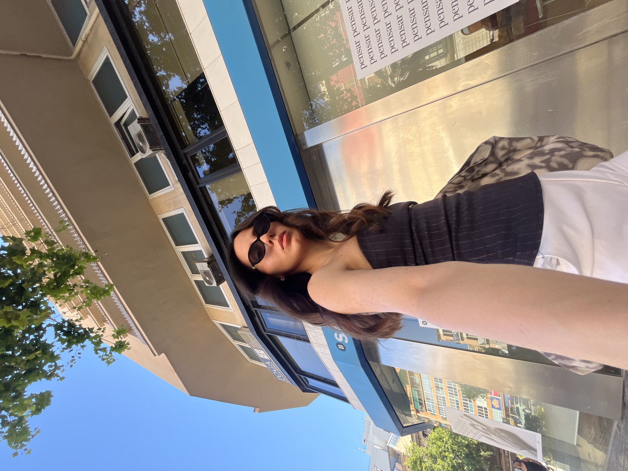 Selfie session in sunny Palma de Mallorca
