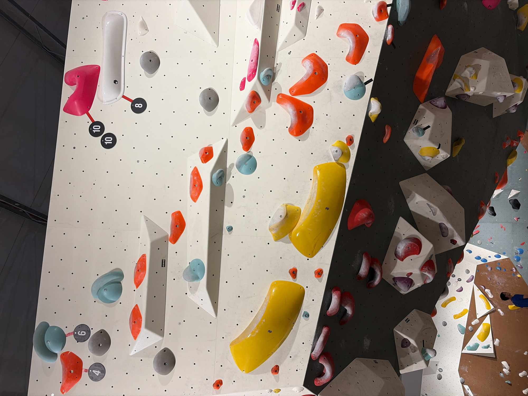 Indoor climbing gym captured in Delft, Netherlands
